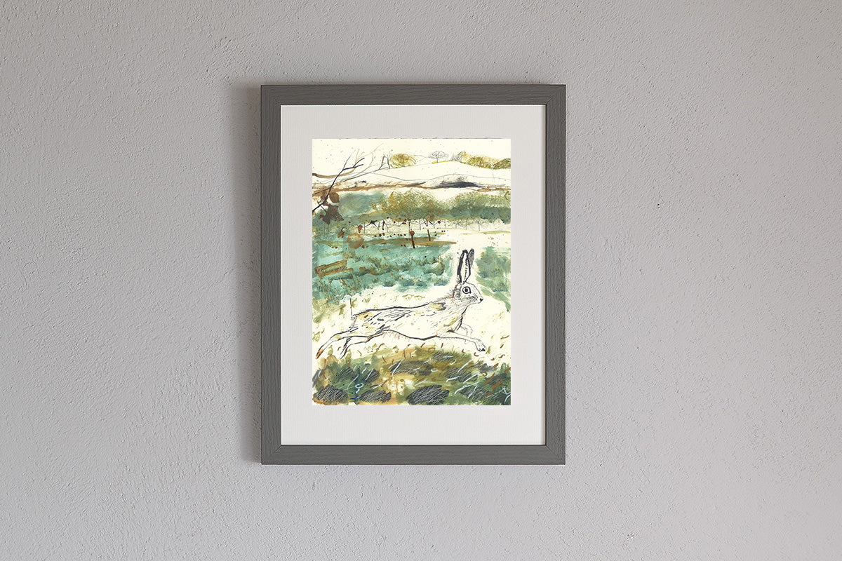 Framed Sam Wilson Heathland Print