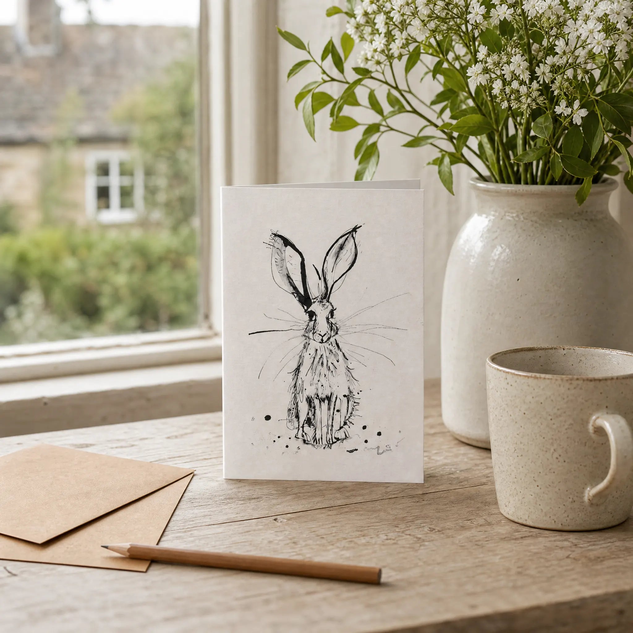 Sam Wilson Big Ears Greetings Card