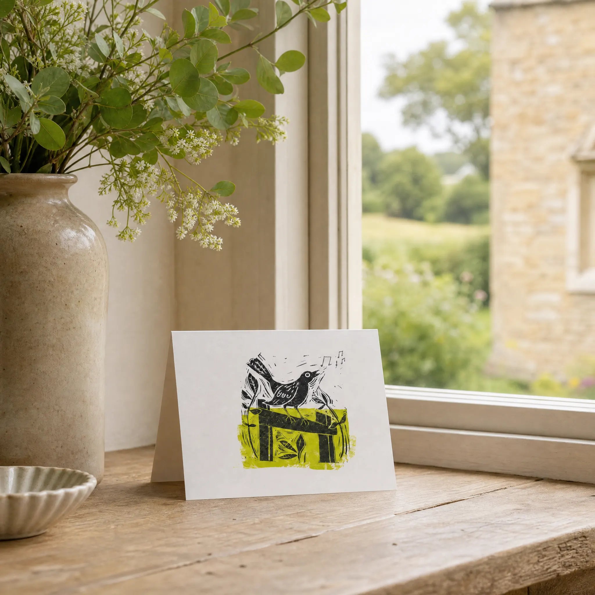 Sam Wilson Birdsong Greetings Card