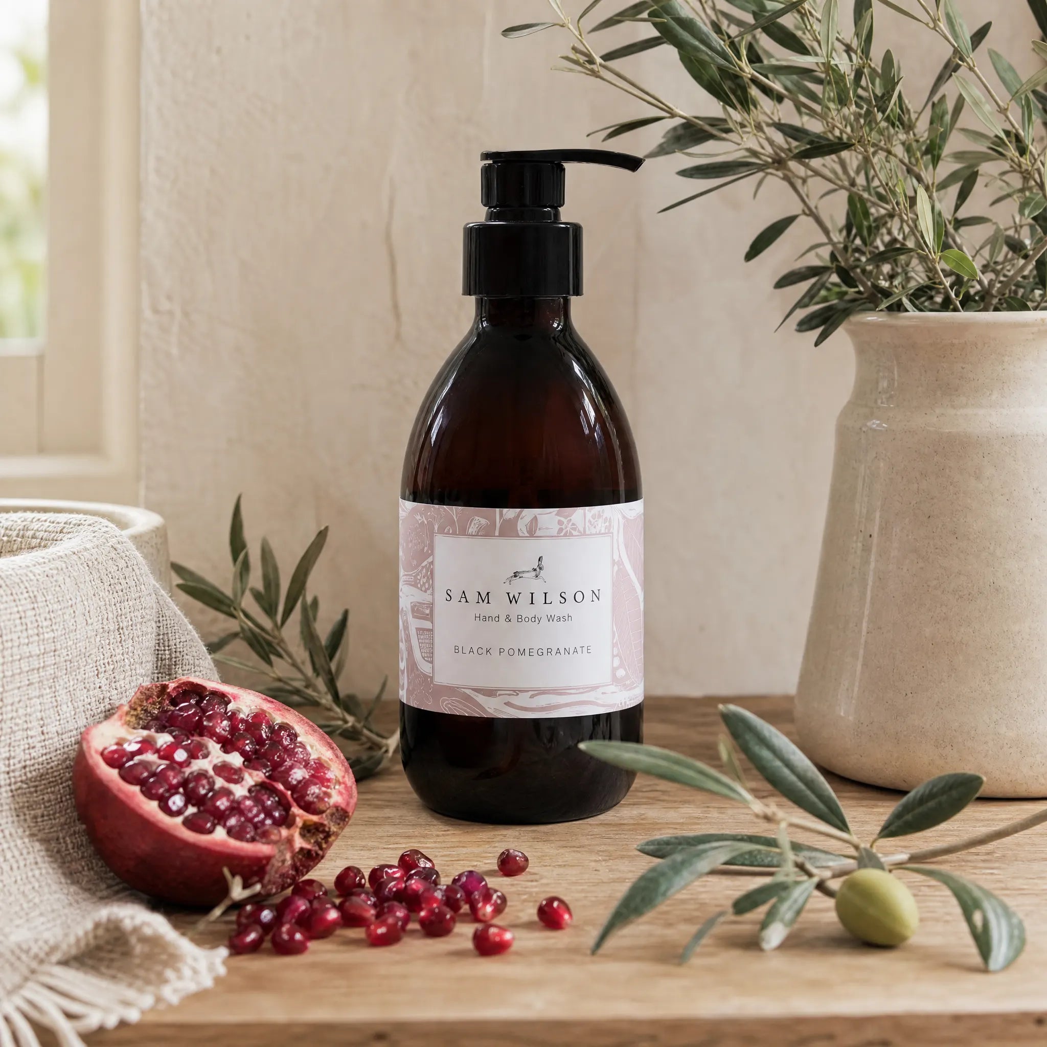 Sam Wilson Black Pomegranate Hand & Body Wash