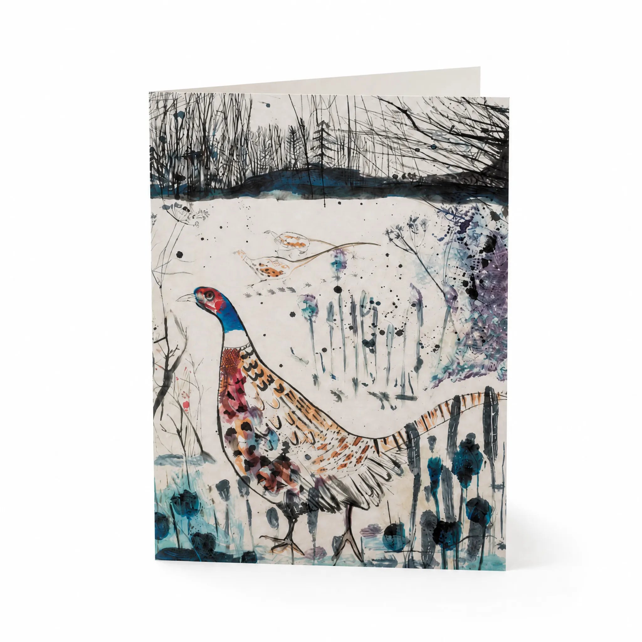 Sam Wilson Game Birds Greetings Card