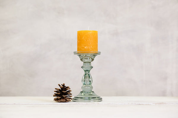 Glass Candle Holder