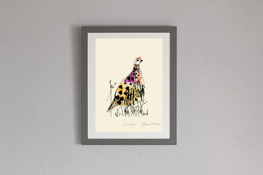 Sam Wilson Grouse Print