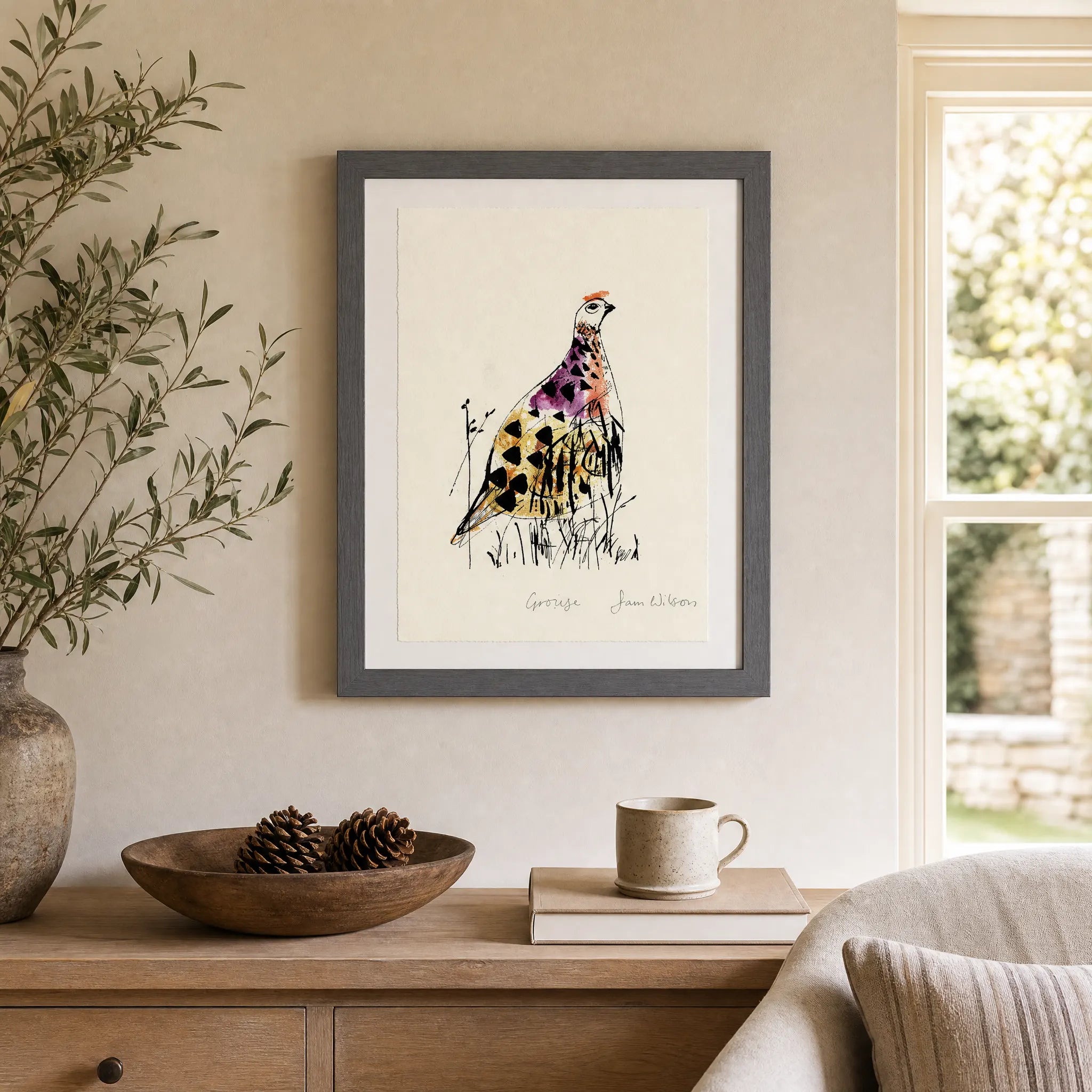 Sam Wilson Grouse Print