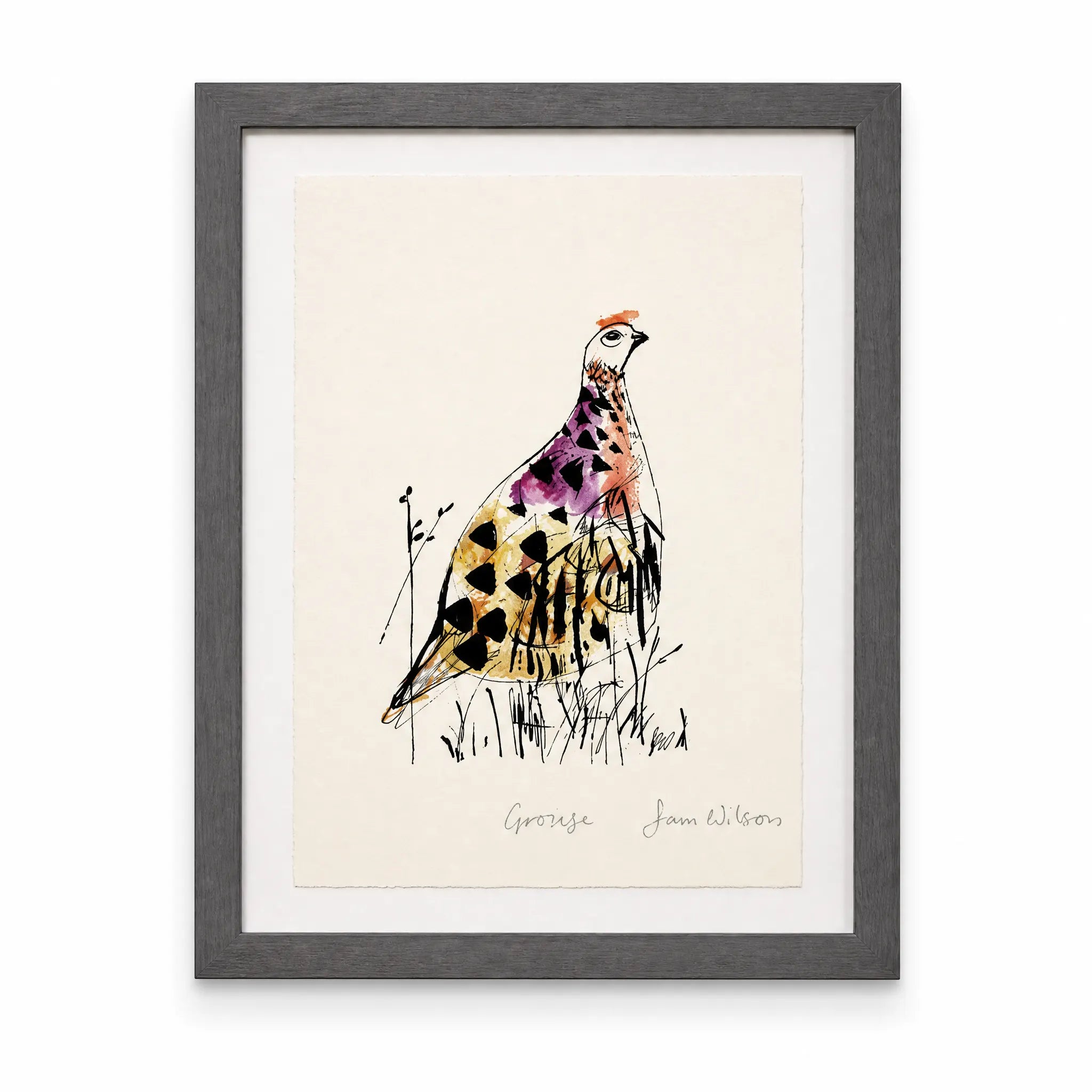 Sam Wilson Grouse Print