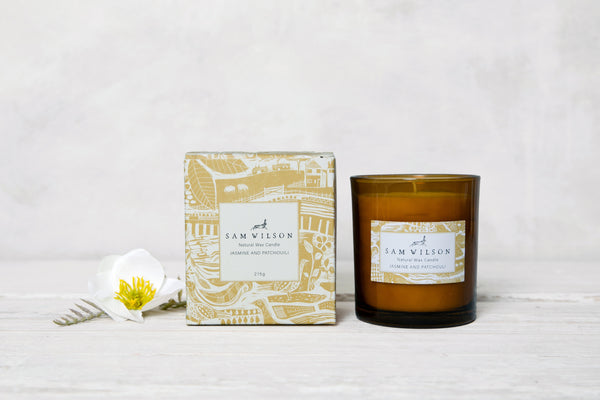 Sam Wilson Jasmine and Patchouli Candle