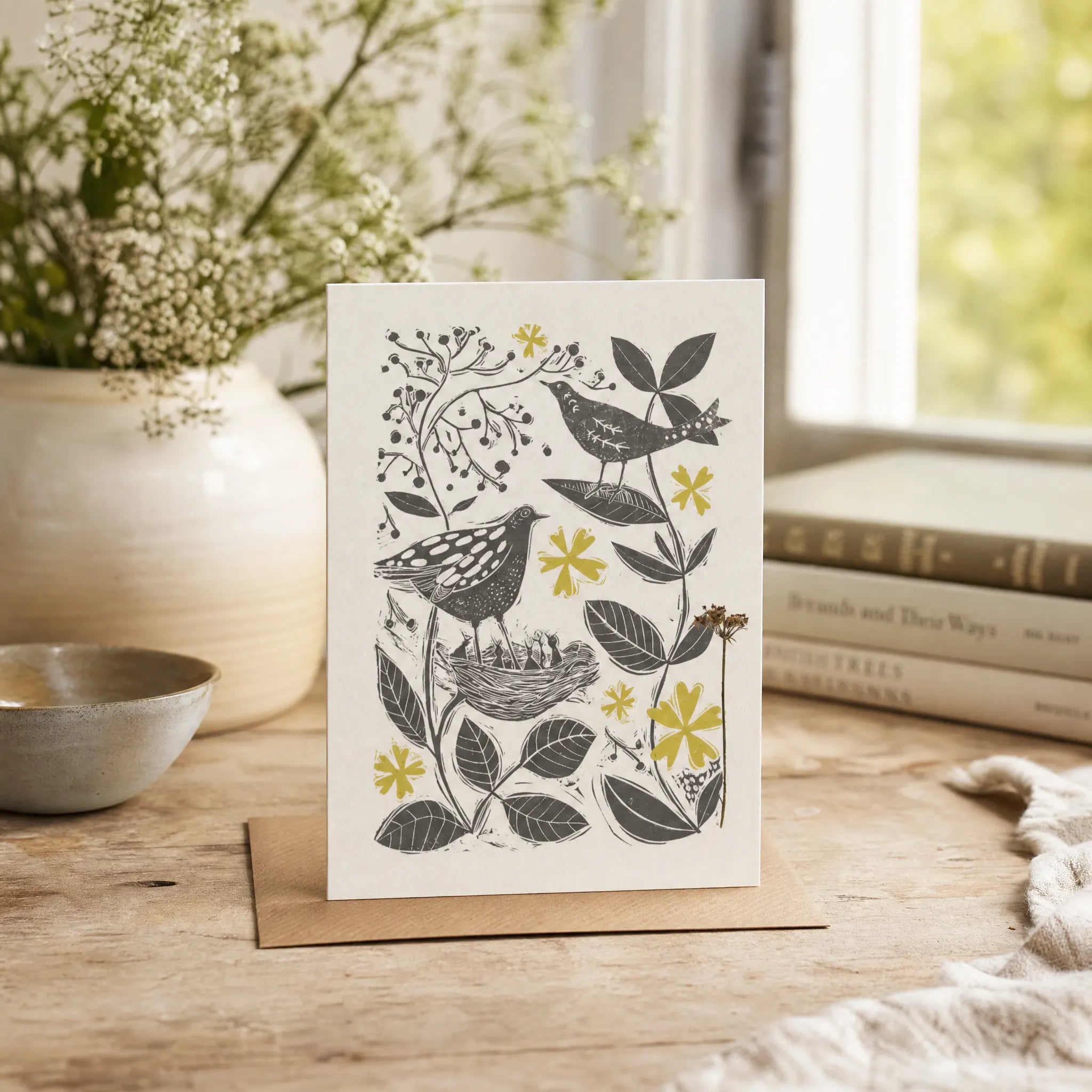 Sam Wilson Hedgerow Greetings Card