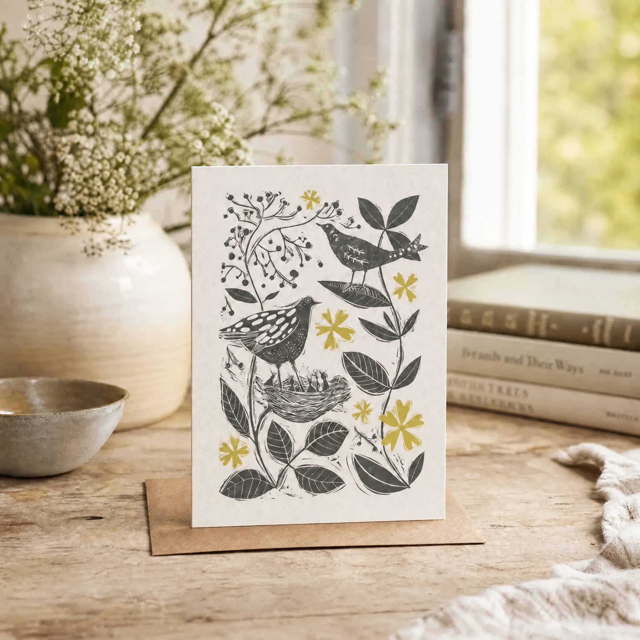Sam Wilson Hedgerow Greetings Card