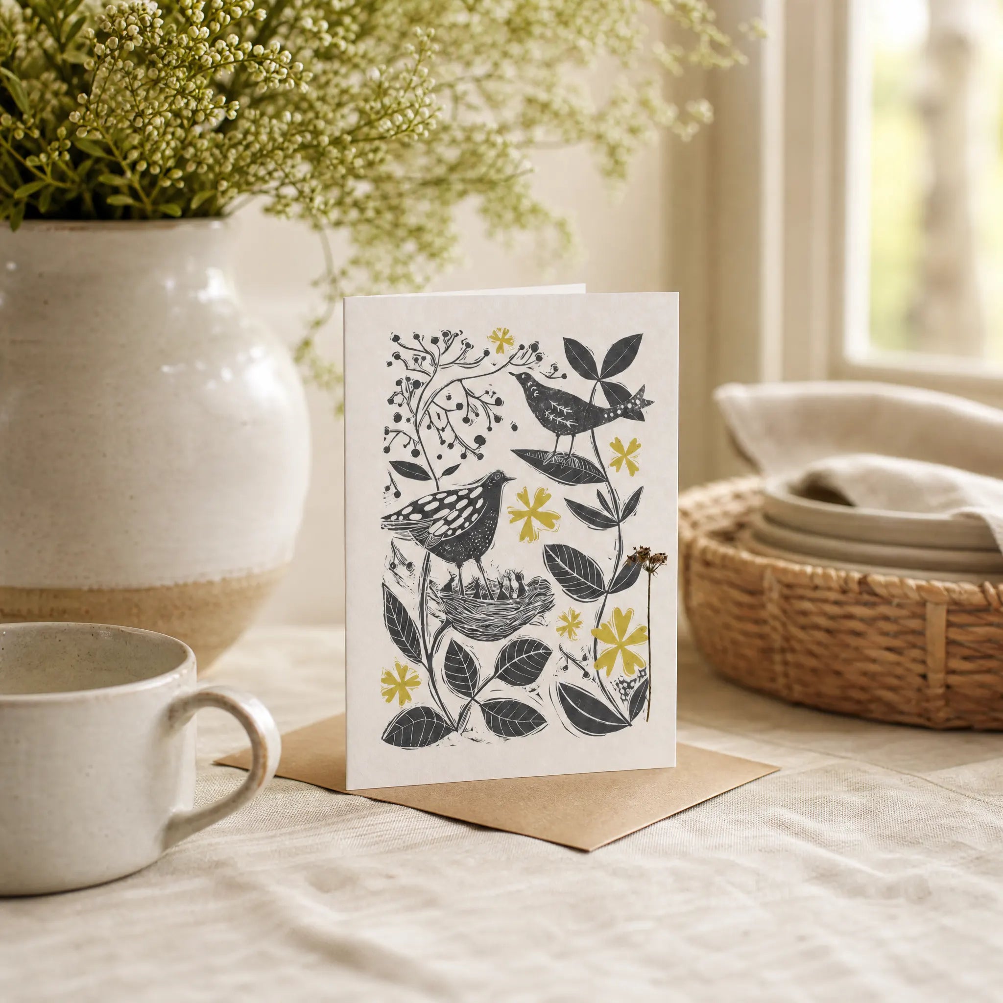 Sam Wilson Hedgerow Greetings Card