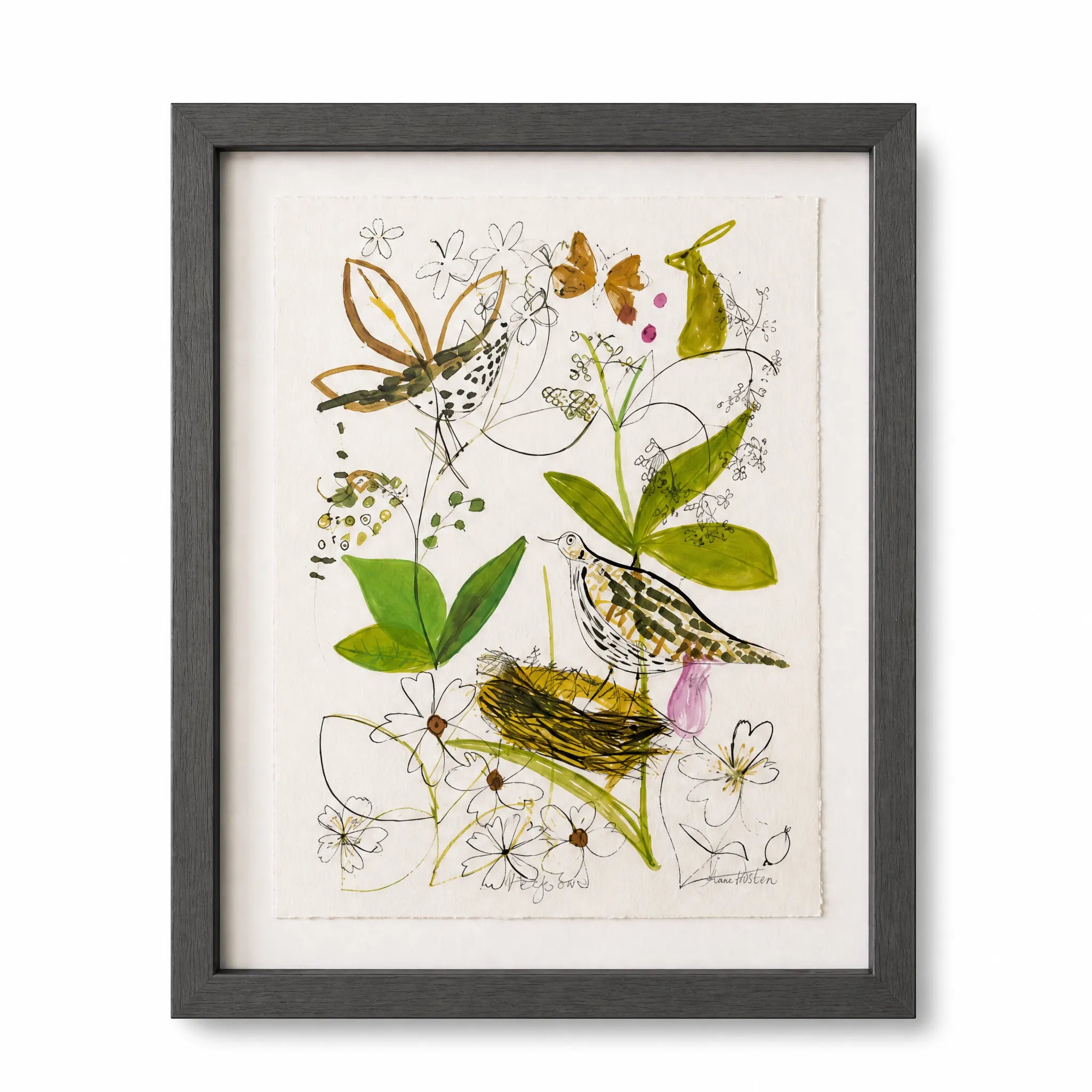 Sam Wilson Hedgerow Print