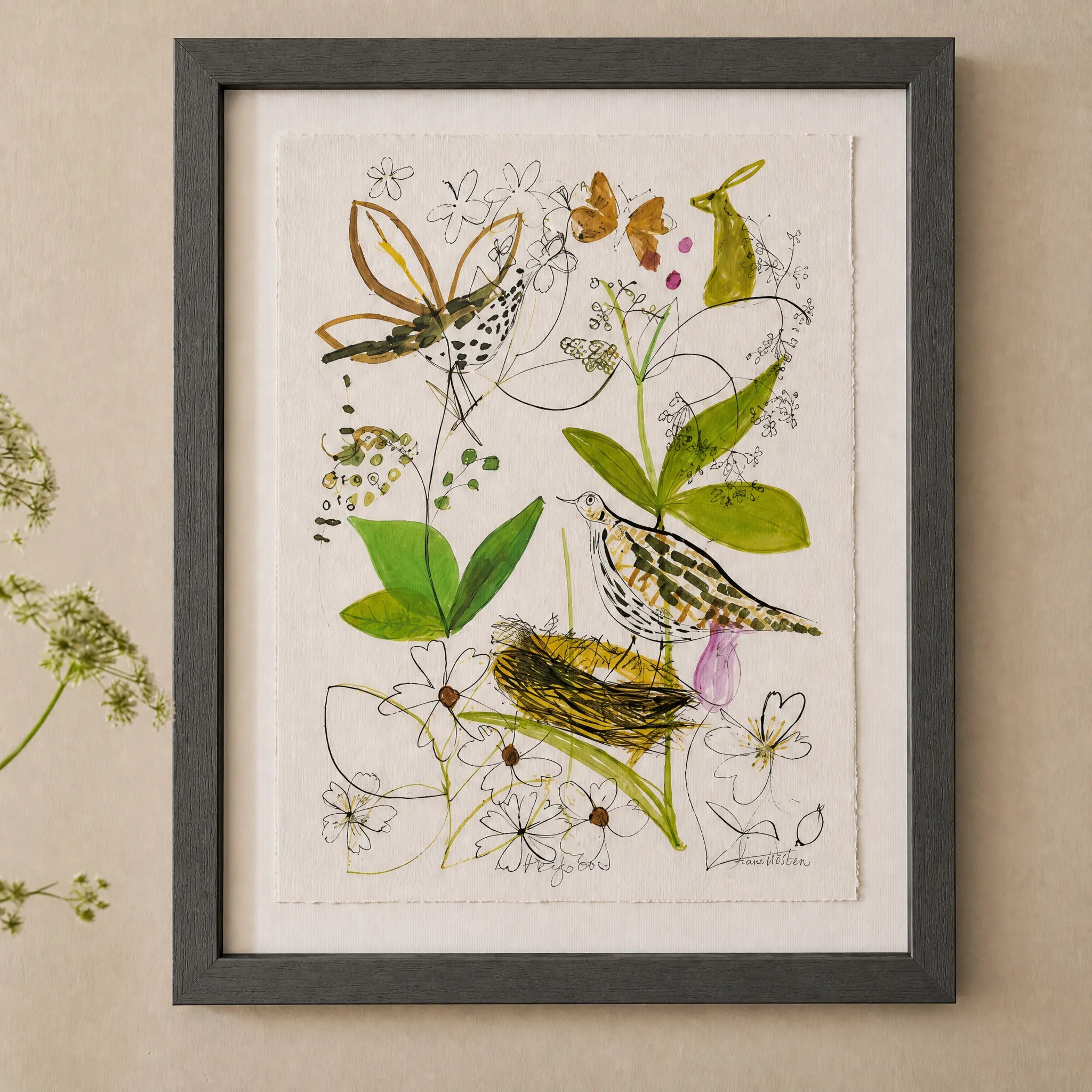 Sam Wilson Hedgerow Print