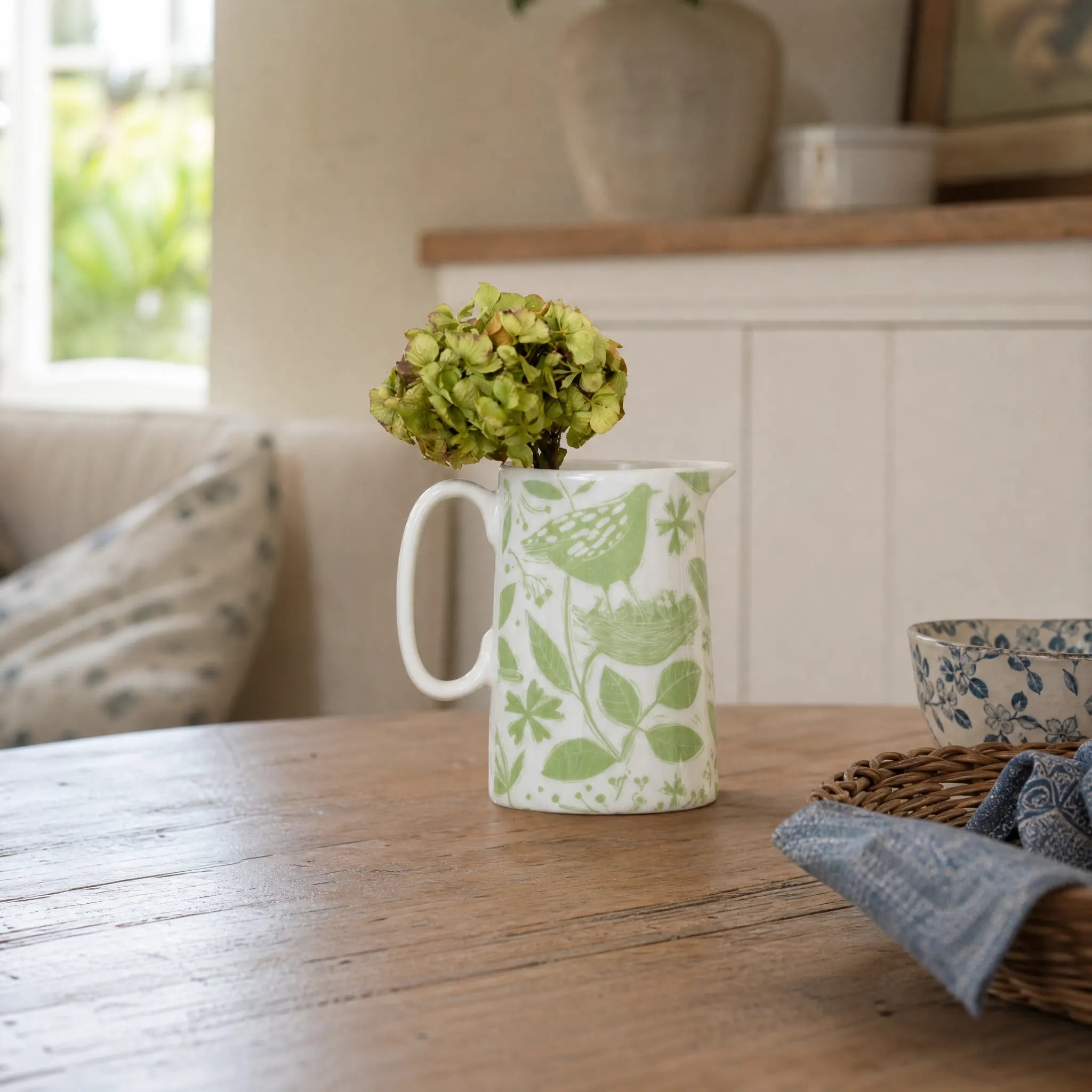 Sam Wilson Hedgerow White Jug