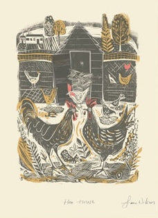 Sam Wilson Hen House Print