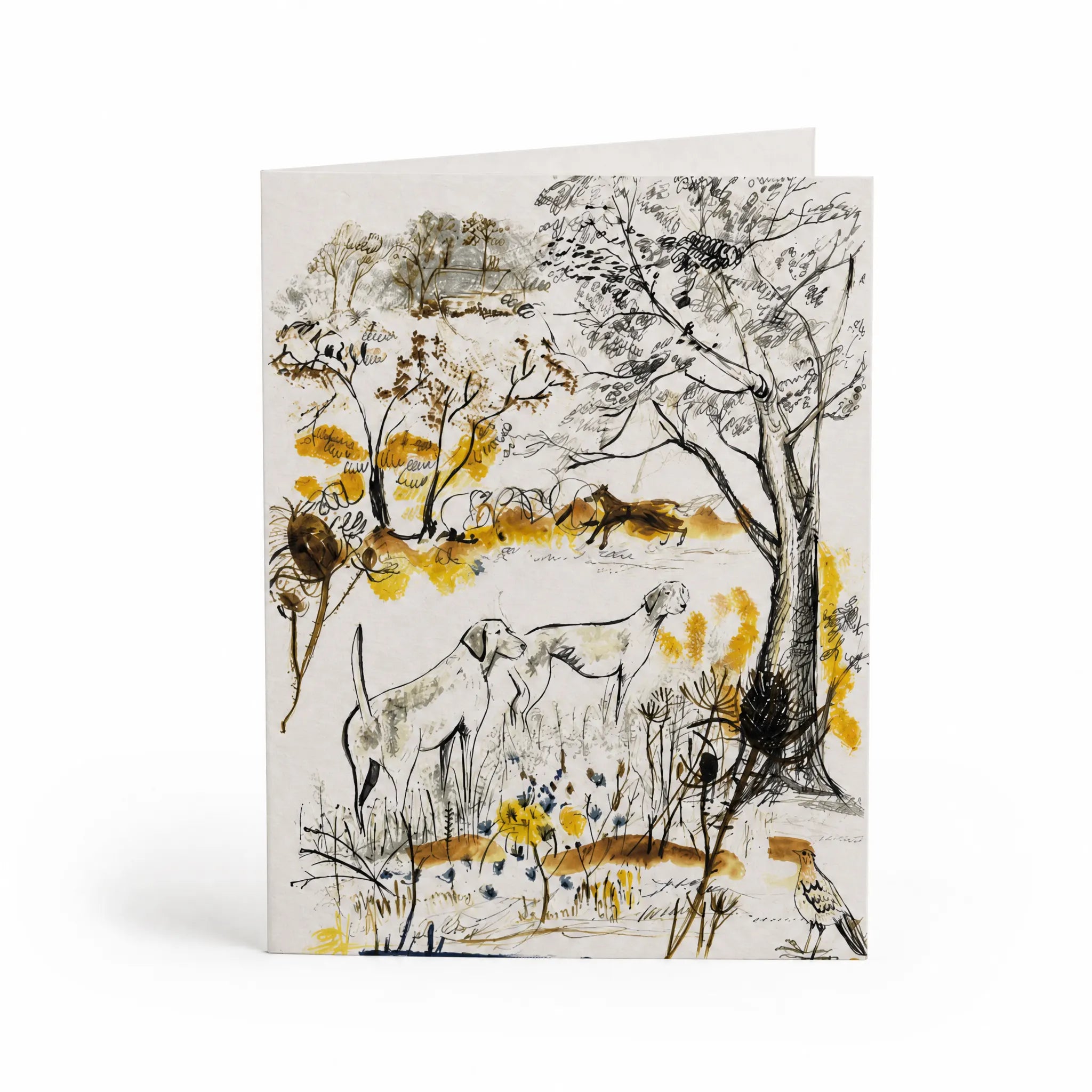 Sam Wilson Hounds Greetings Card