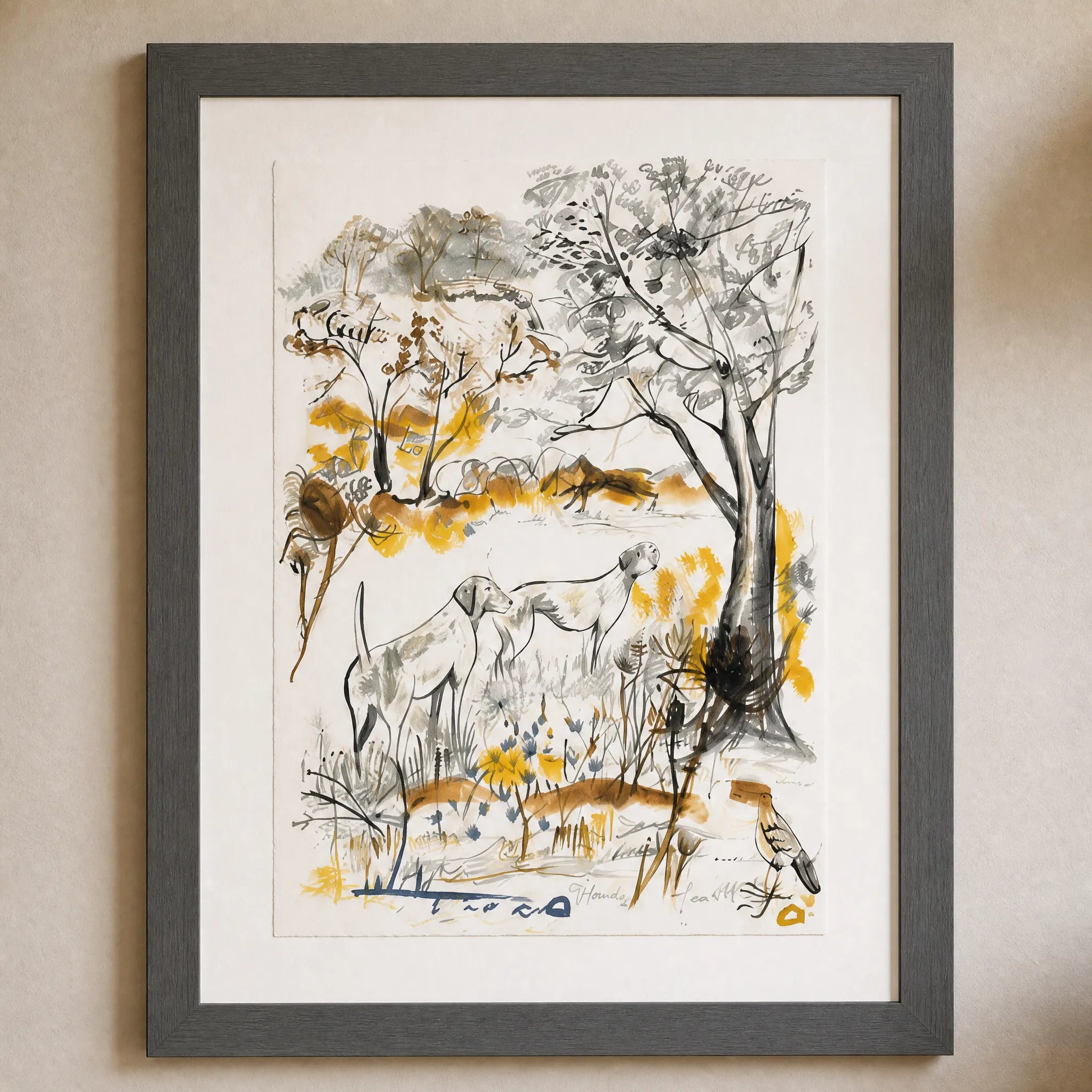 Sam Wilson Hounds Print