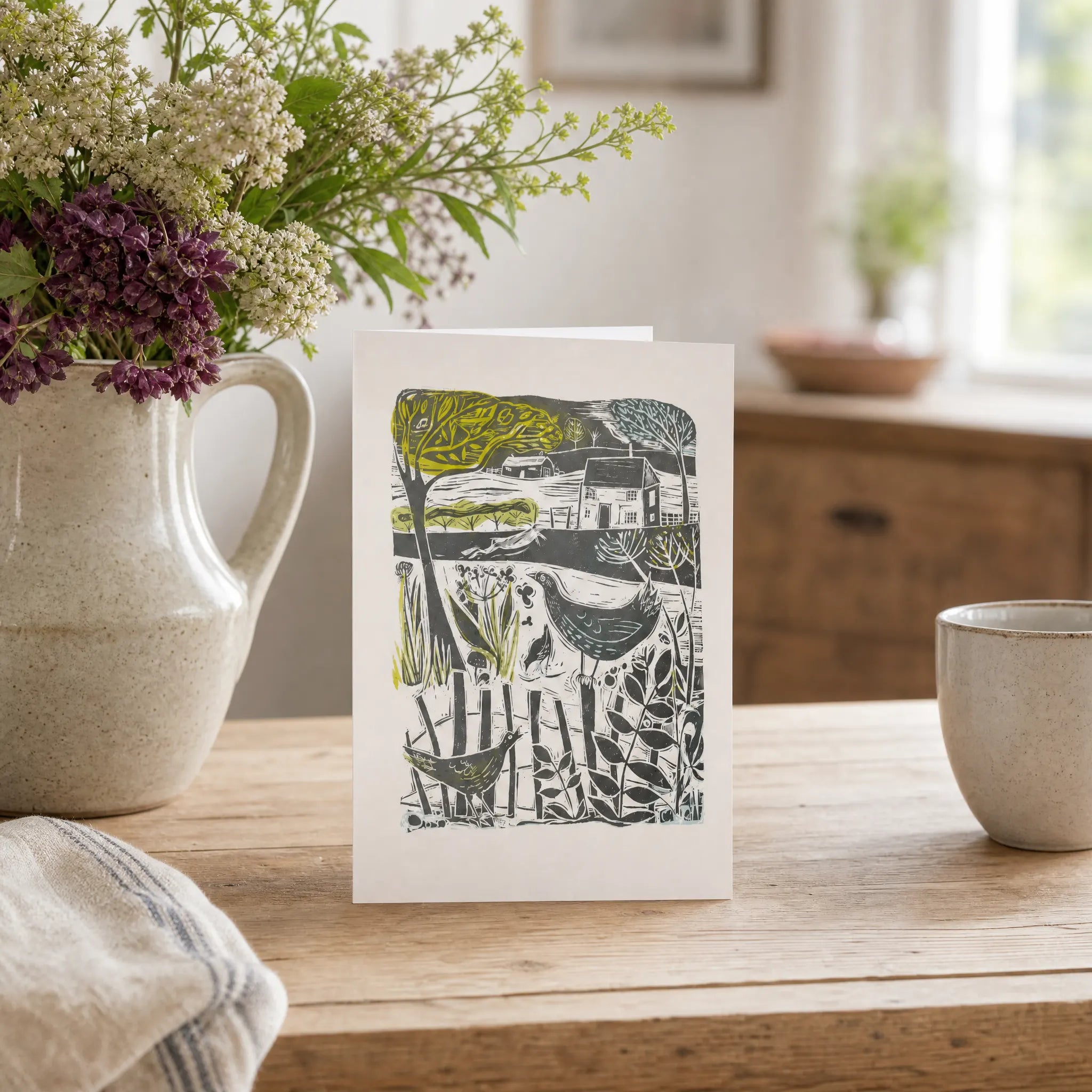 Sam Wilson In The Country Greetings Card
