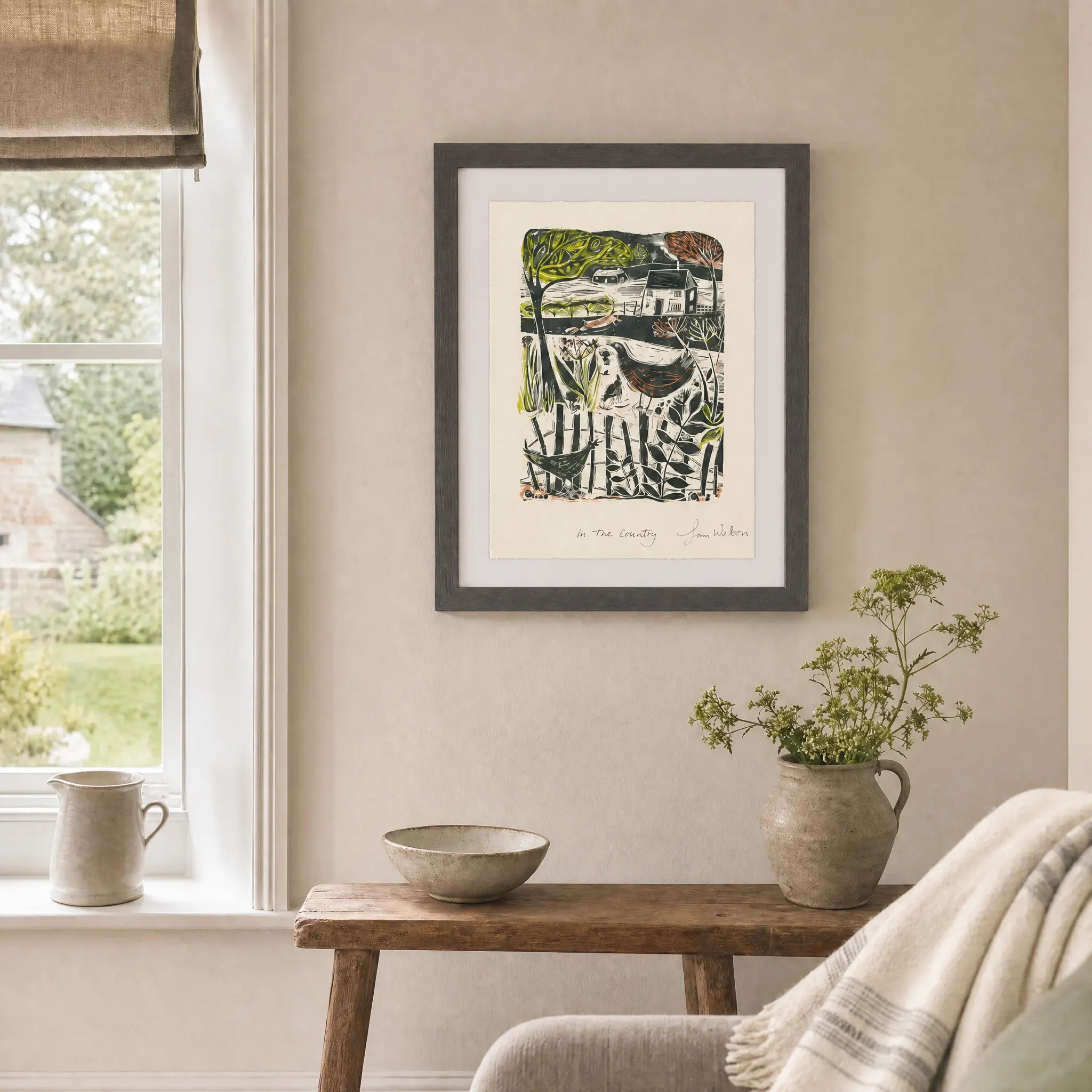 Sam Wilson In The Country Print