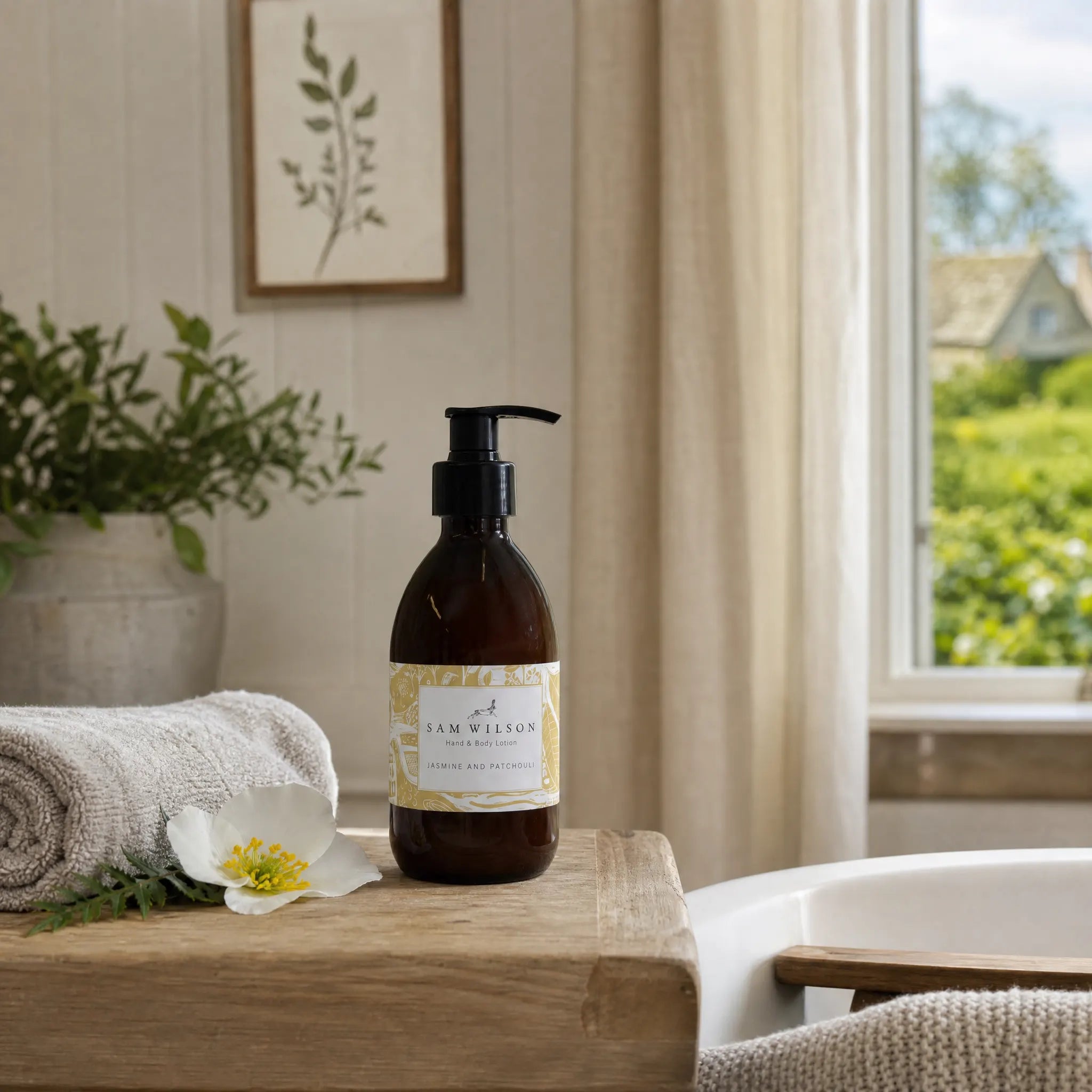 Sam Wilson Jasmine and Patchouli Hand & Body Lotion