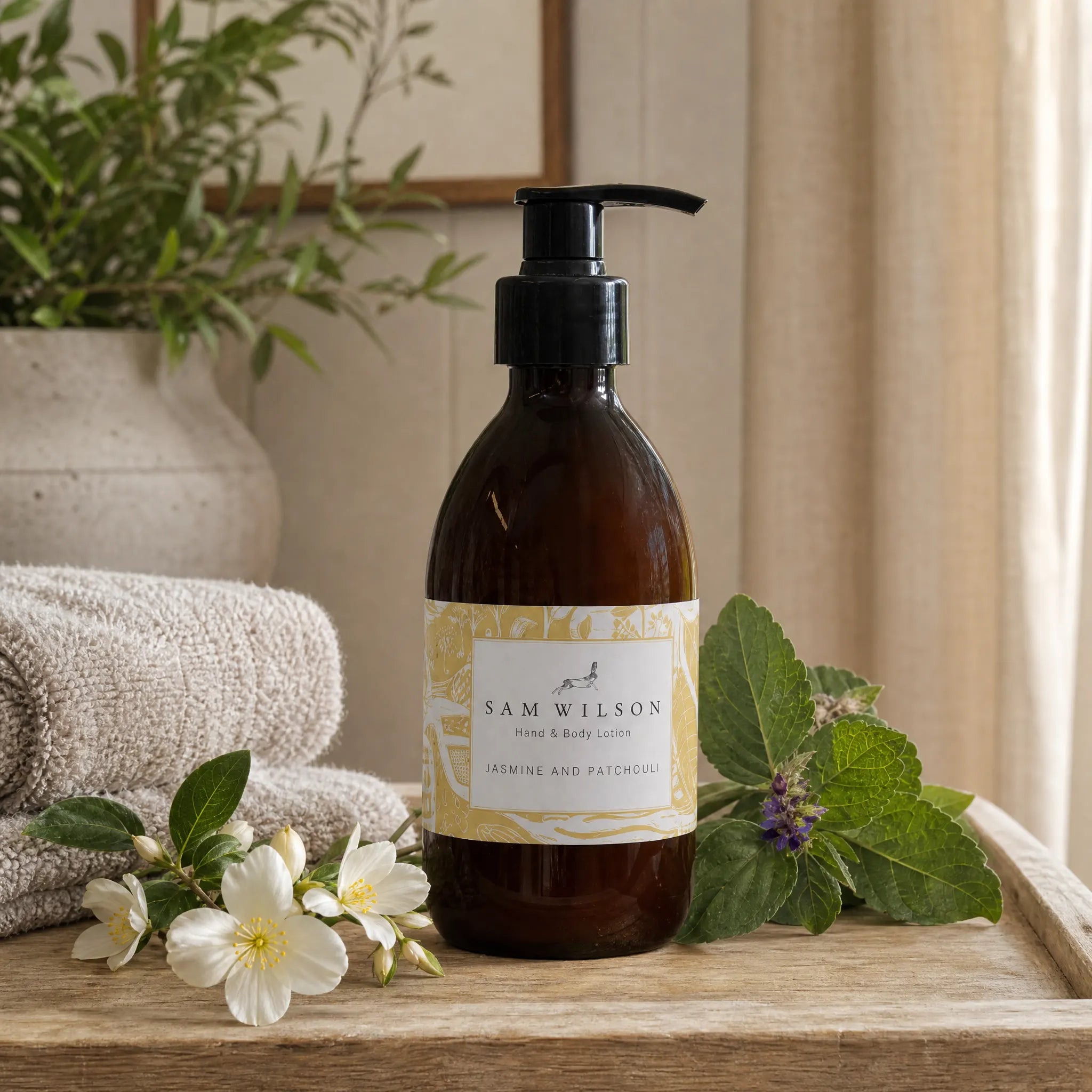 Sam Wilson Jasmine and Patchouli Hand & Body Lotion