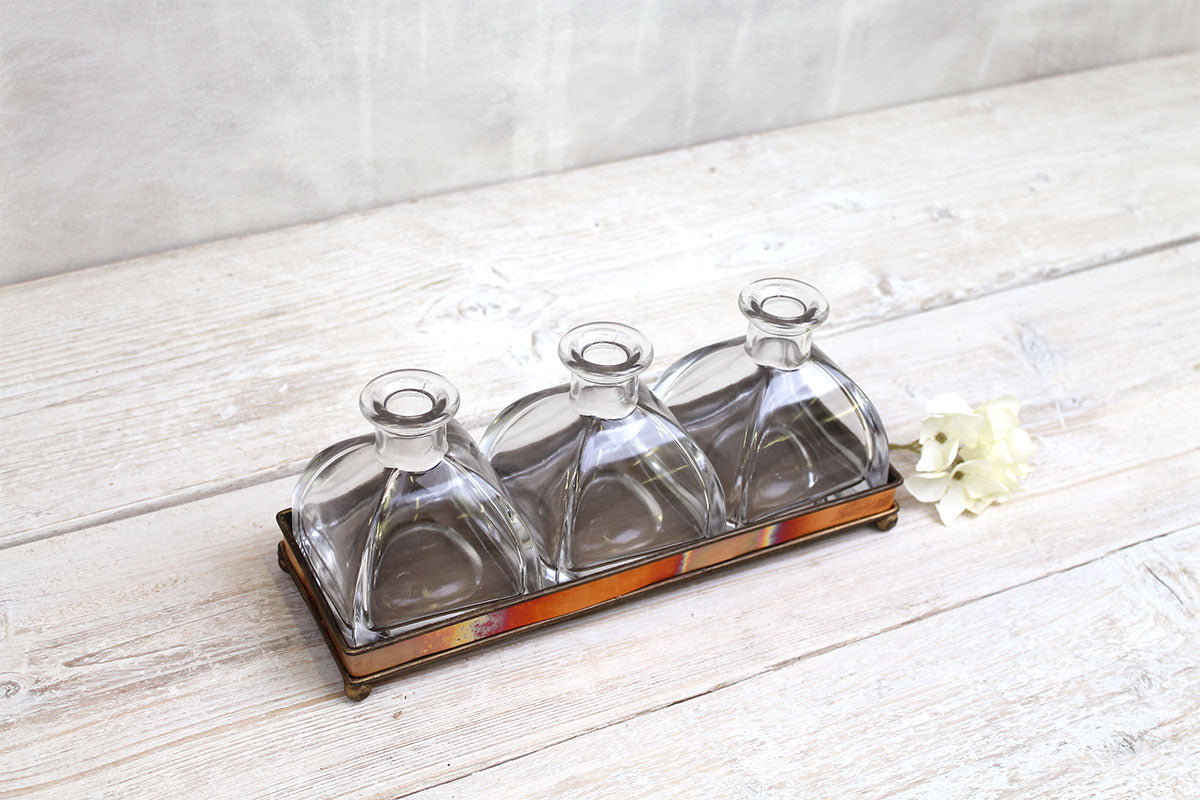 Tray With 3 Bottles