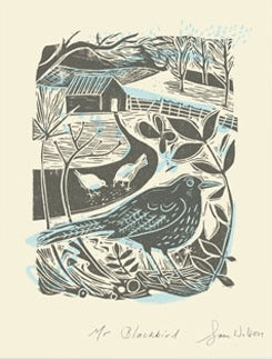 Sam Wilson Mr Blackbird Print