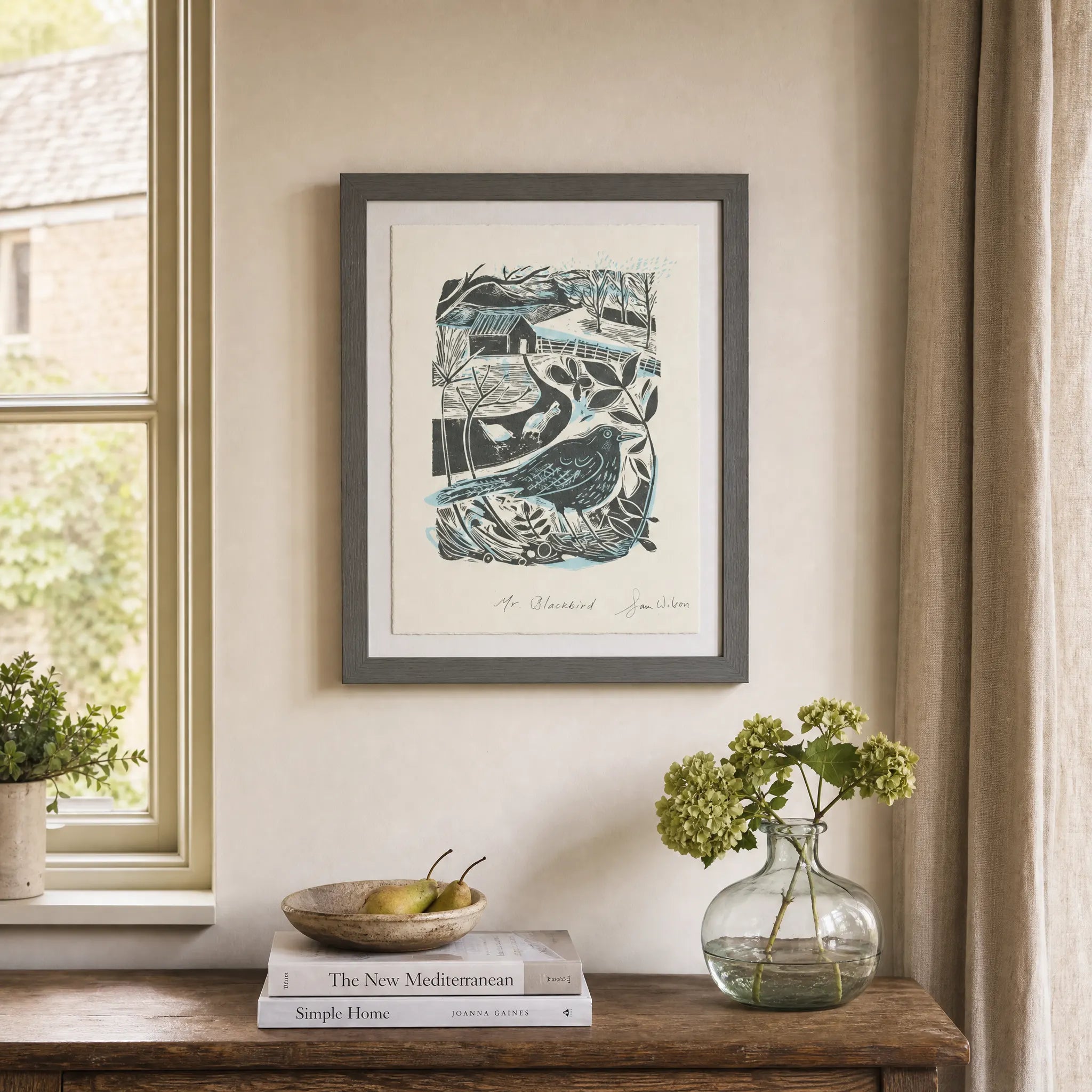 Sam Wilson Mr Blackbird Print