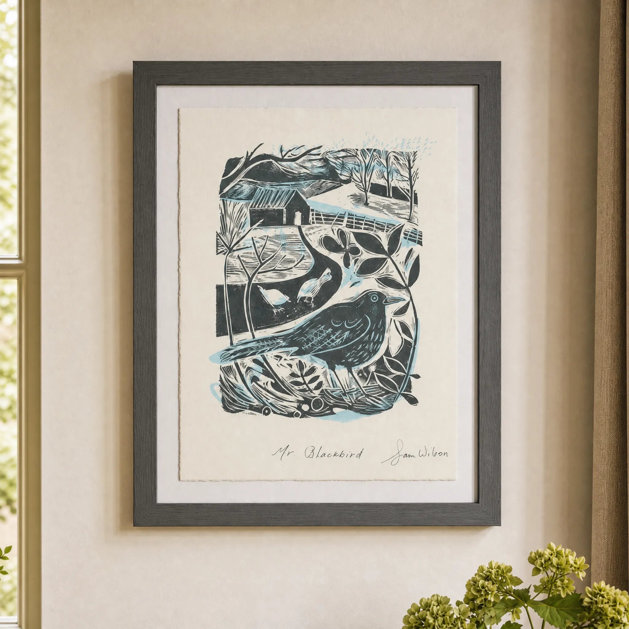 Sam Wilson Mr Blackbird Print