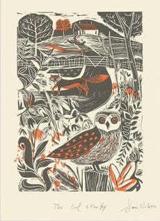 Sam Wilson The Owl and The Fox Print