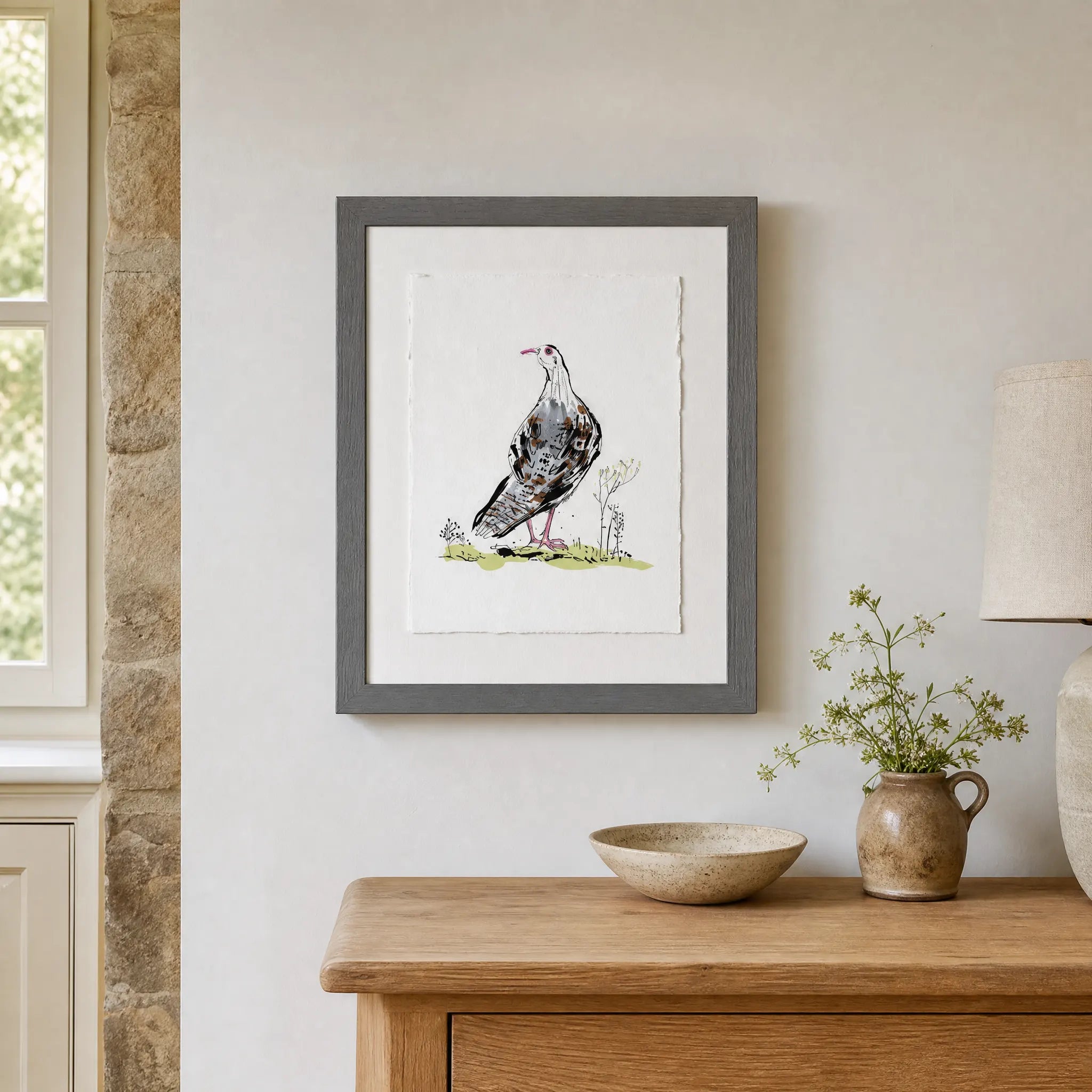 Sam Wilson Red-Legged Partridge Print