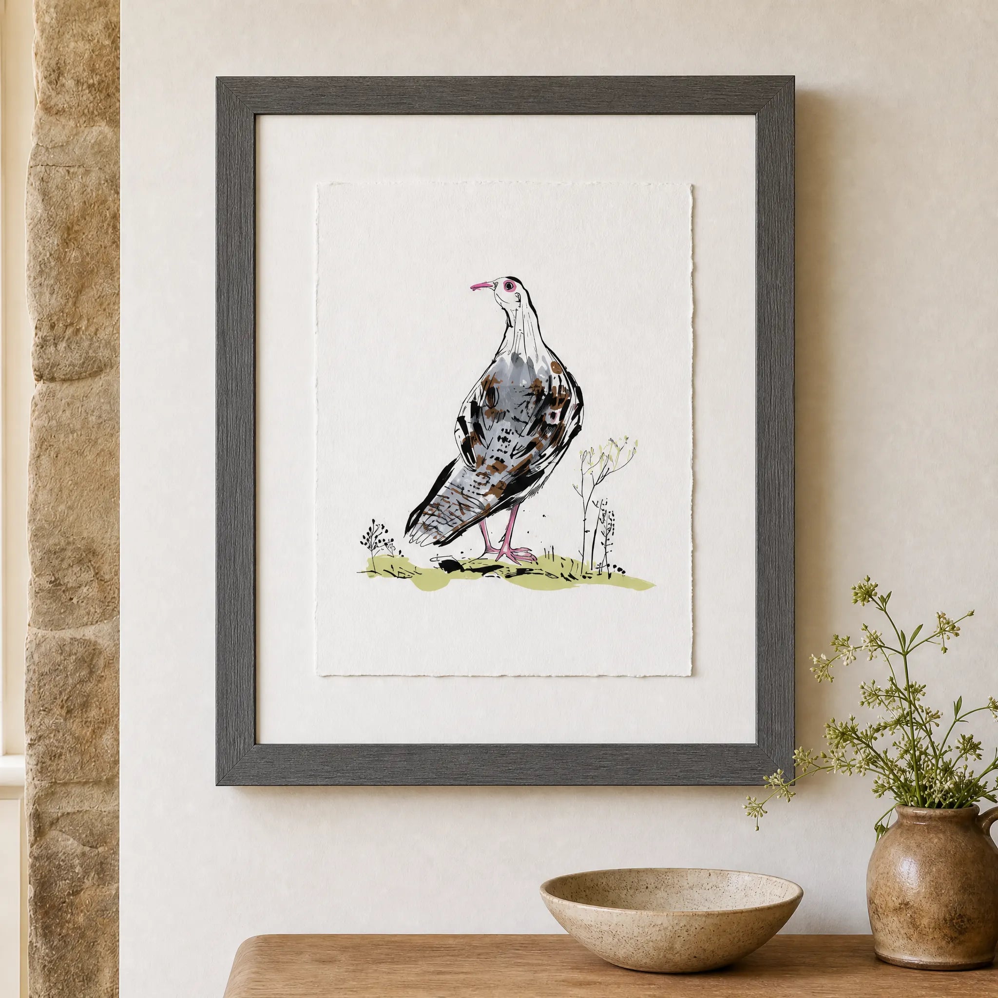 Sam Wilson Red-Legged Partridge Print