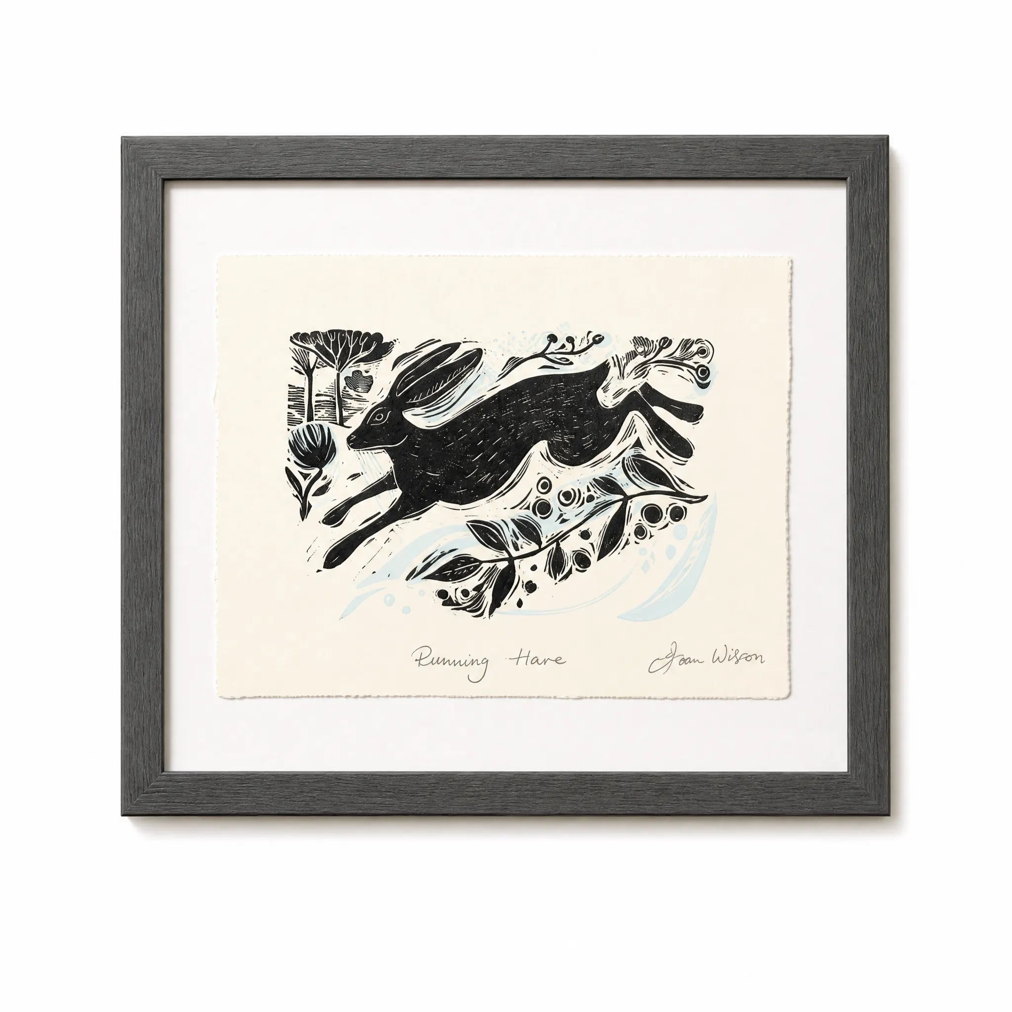 Sam Wilson Running Hare Print