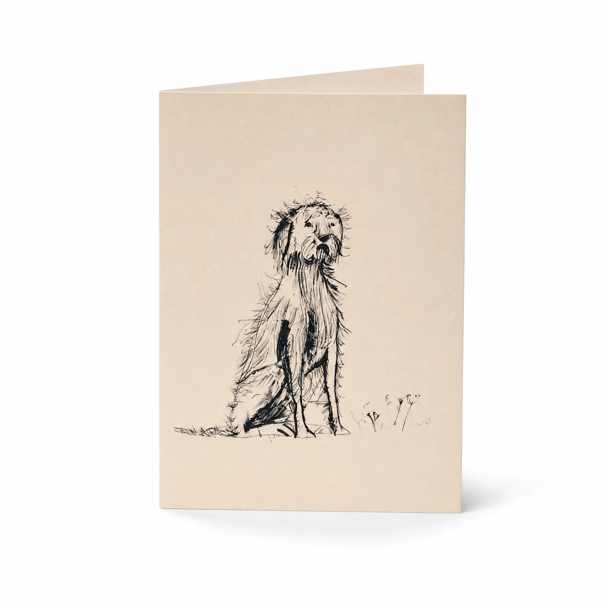Sam Wilson Shaggy Dog Greetings Card