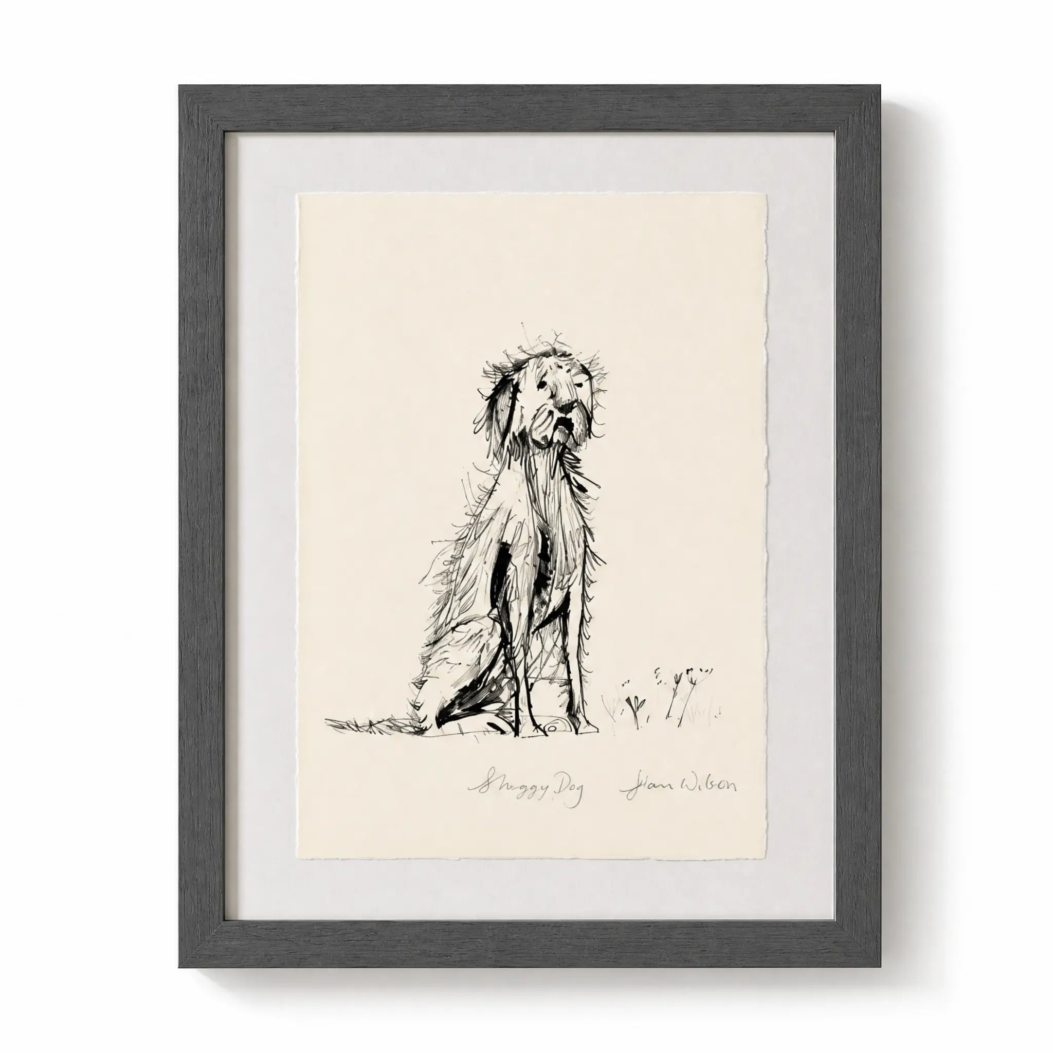 Sam Wilson Shaggy Dog Print