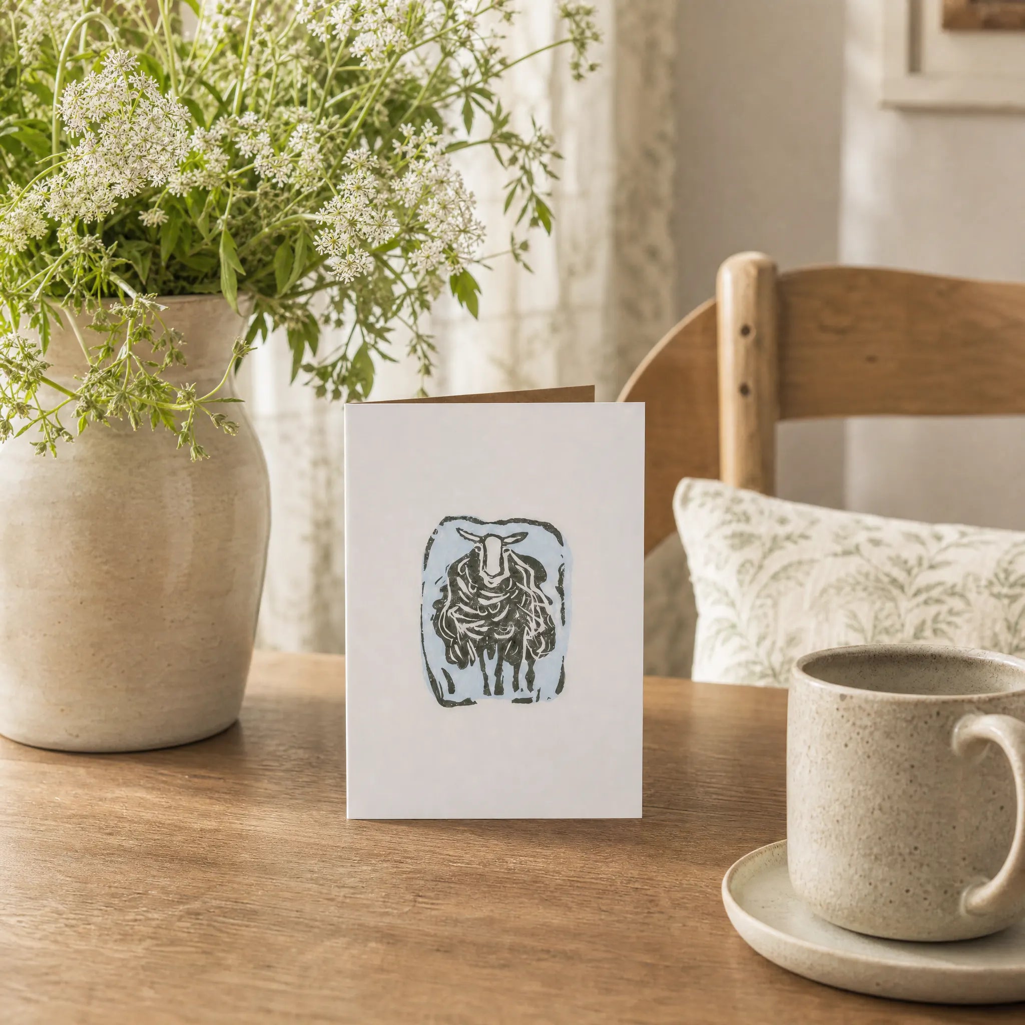 Sam Wilson Sheep Greetings Card