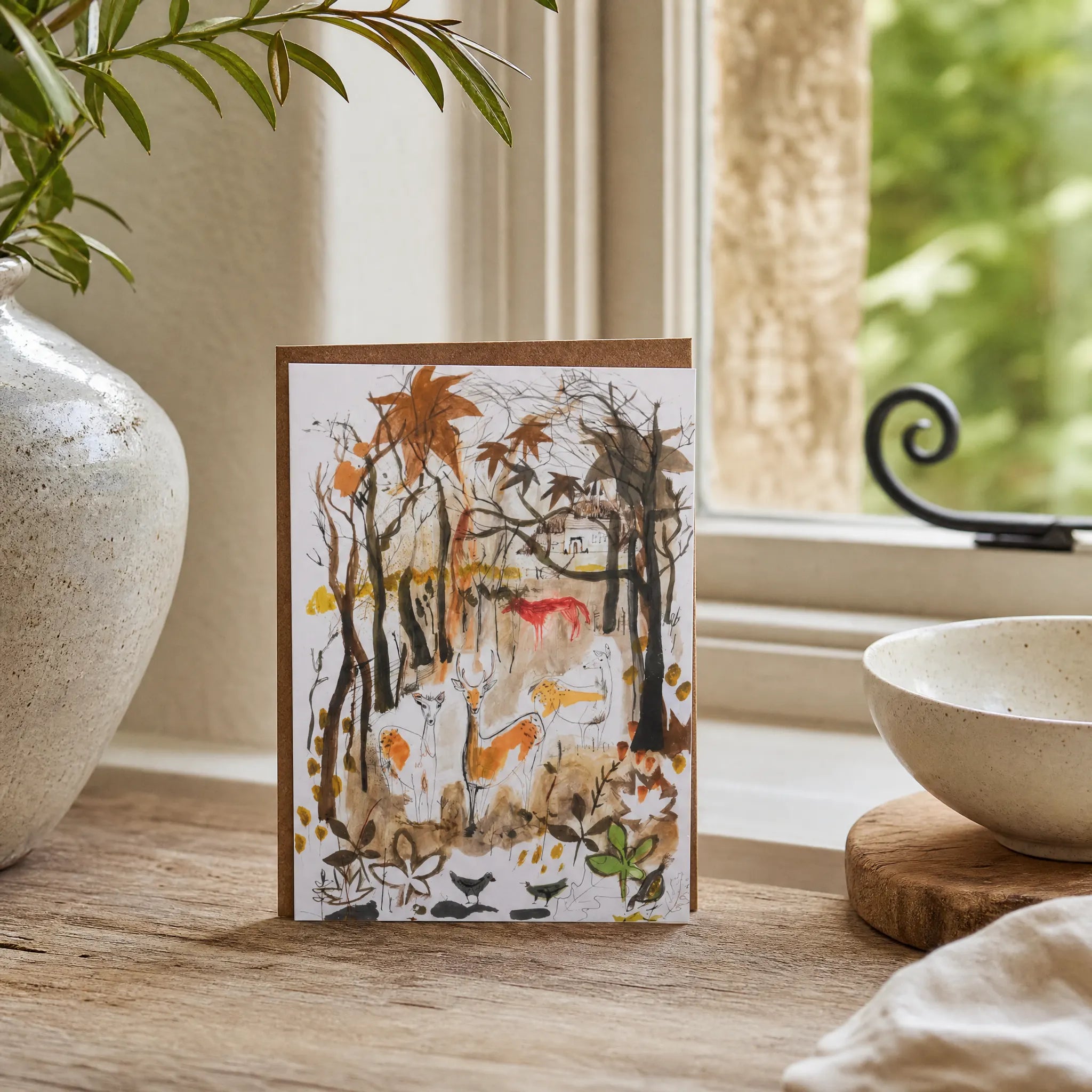 Sam Wilson The Copse Greetings Card