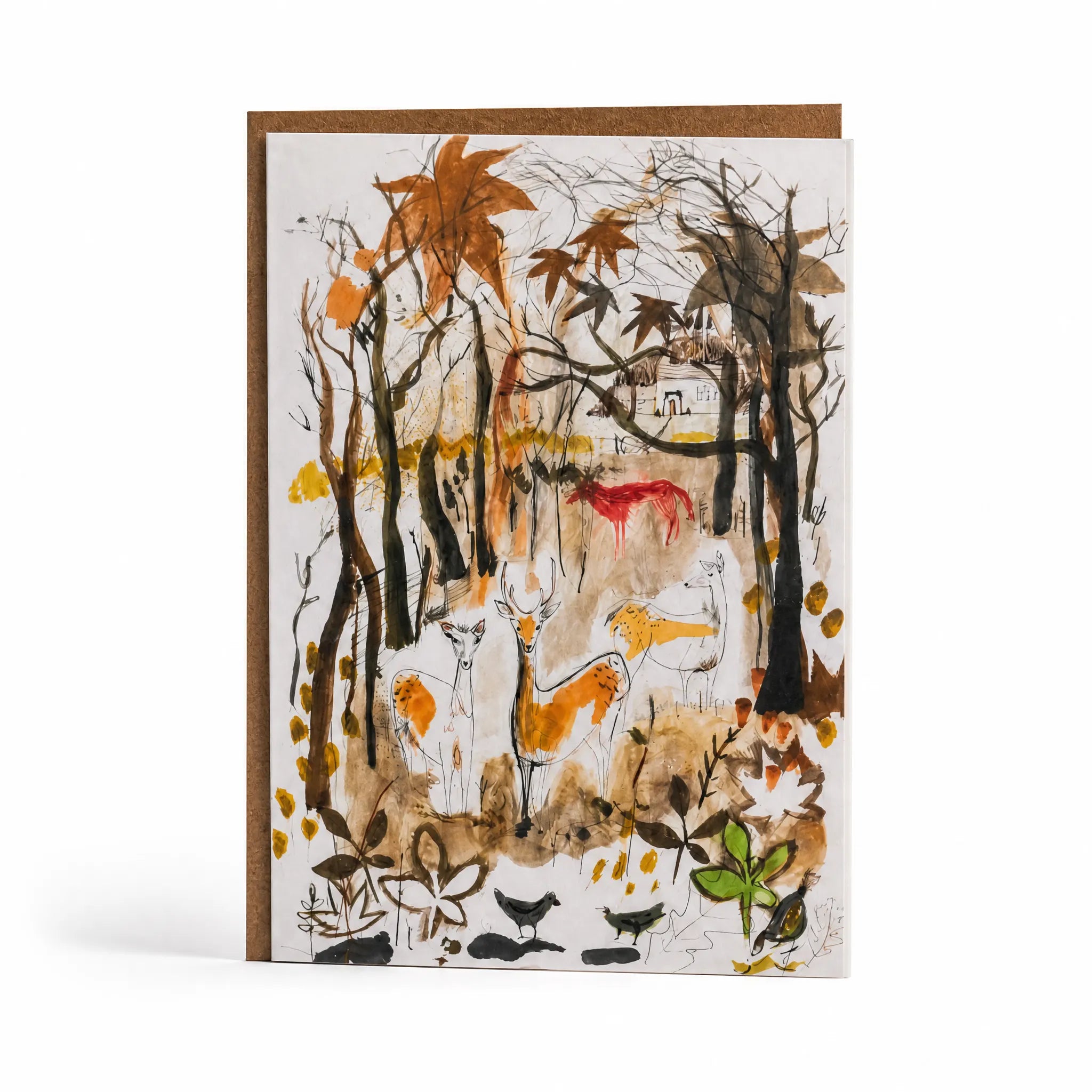 Sam Wilson The Copse Greetings Card