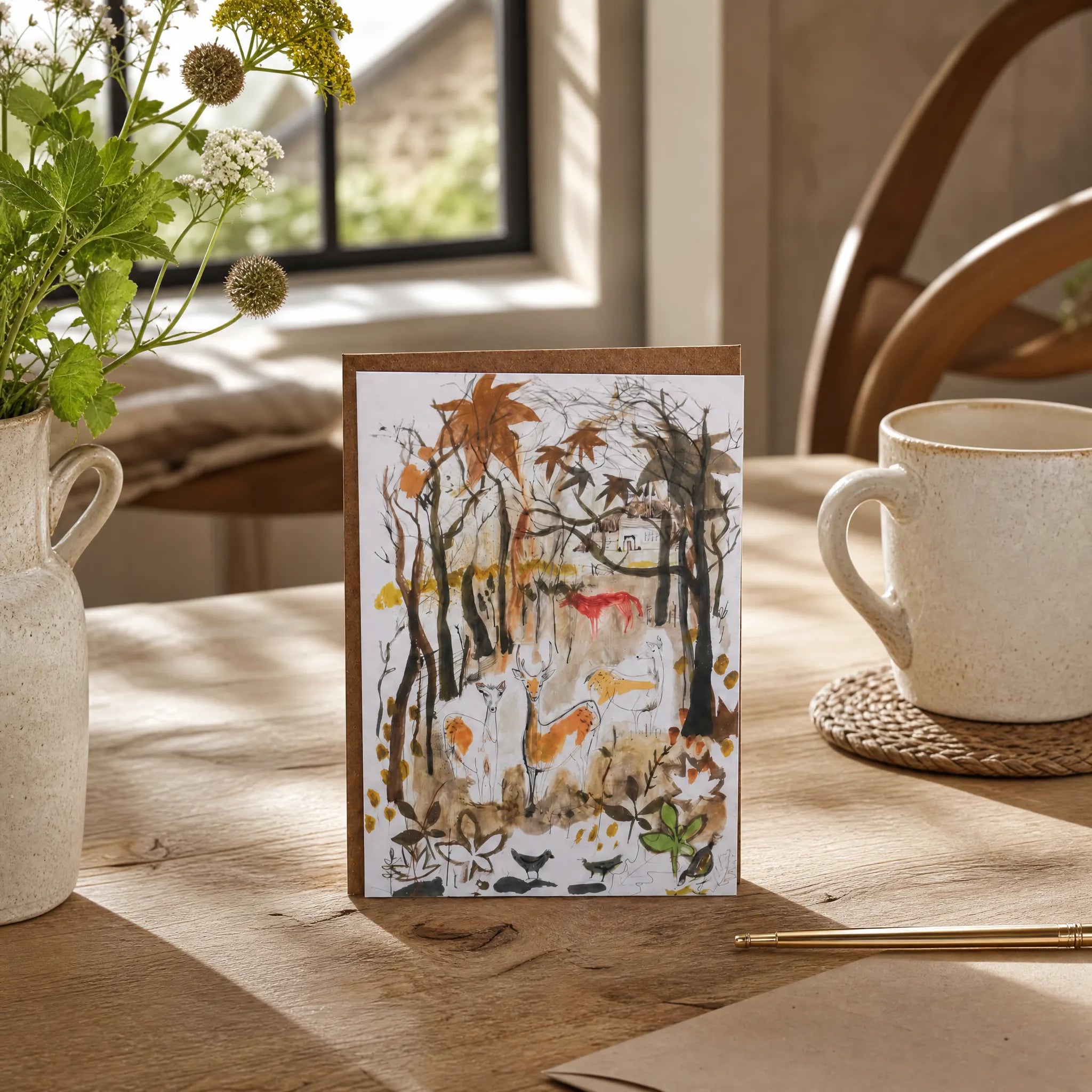 Sam Wilson The Copse Greetings Card