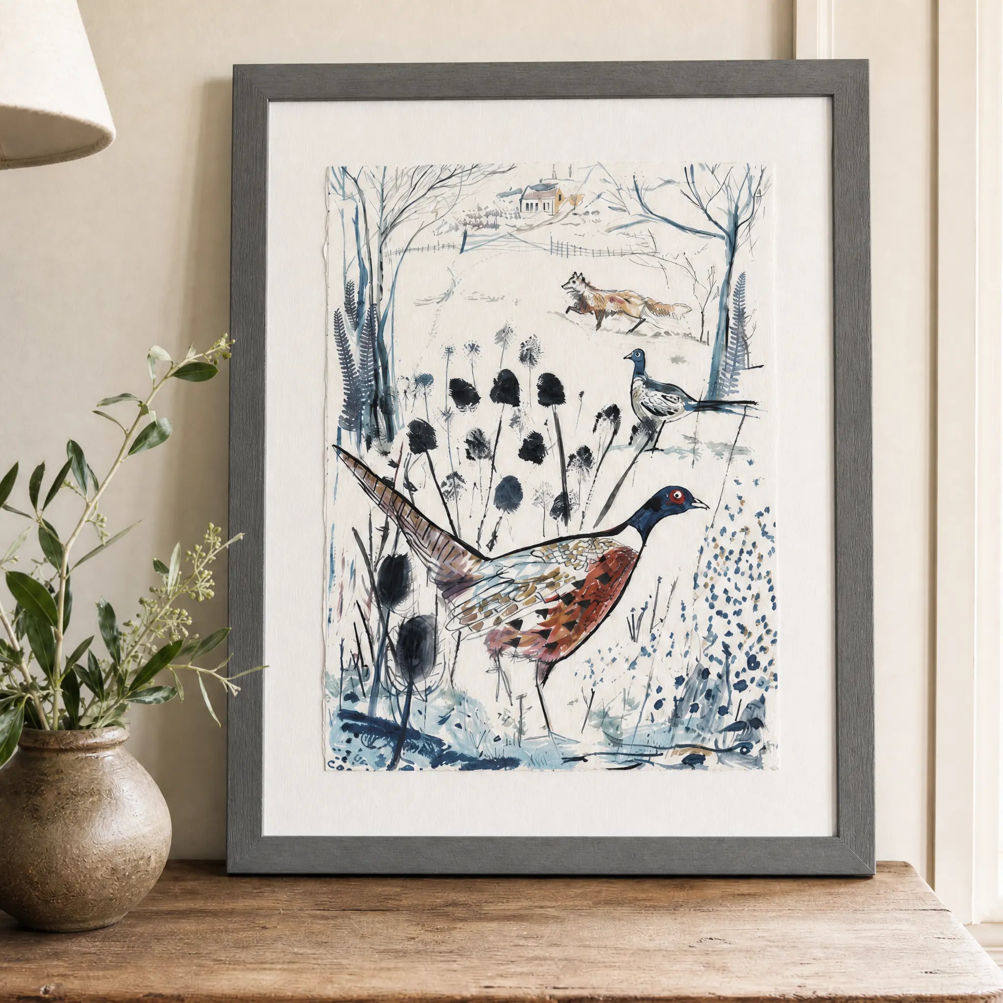Sam Wilson The Pheasant & The Fox Print