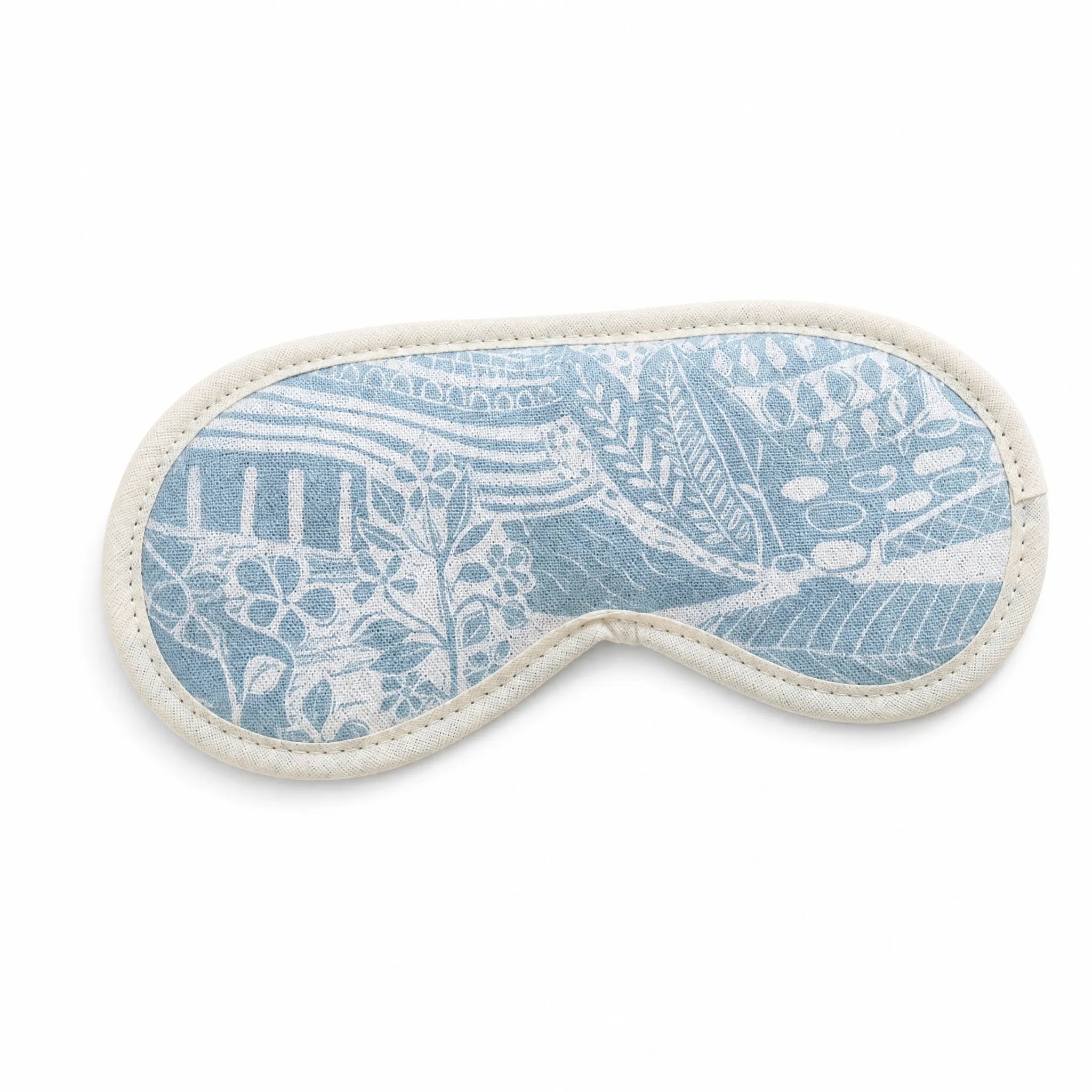 Sam Wilson Through The Fields Duck Egg Blue Eye Mask