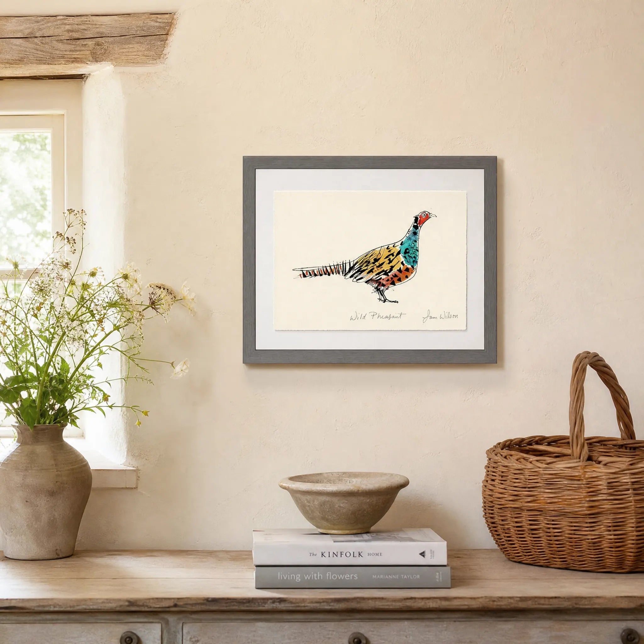 Sam Wilson Wild Pheasant Print