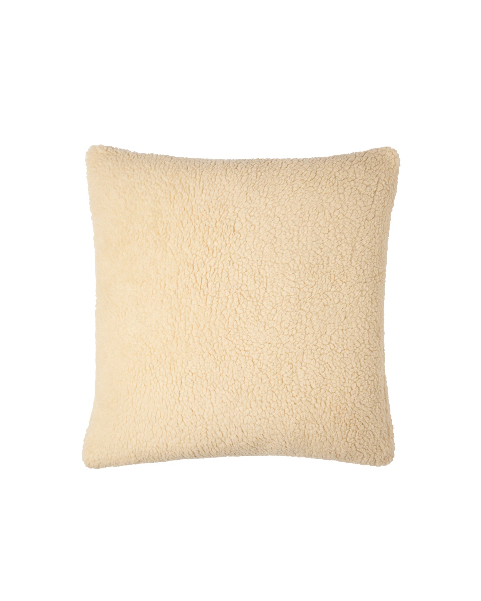 Sherpa Square Cushion - Bone