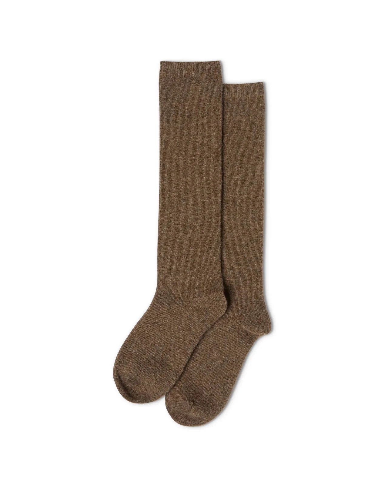 Cosy Cashmere Blend Lounge Sock - Mud