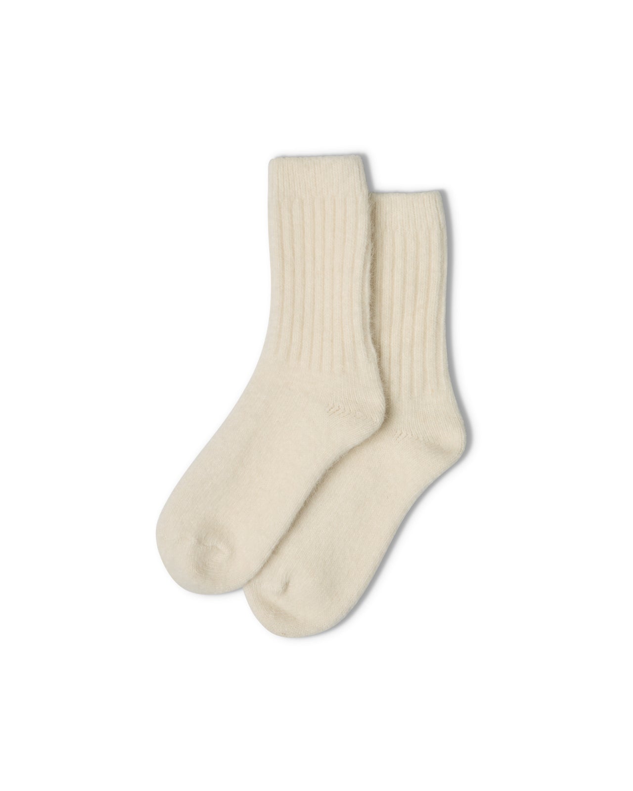 Soft Angora Sock - IVORY