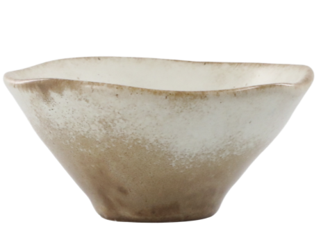 Small Pottery Bowl Latte