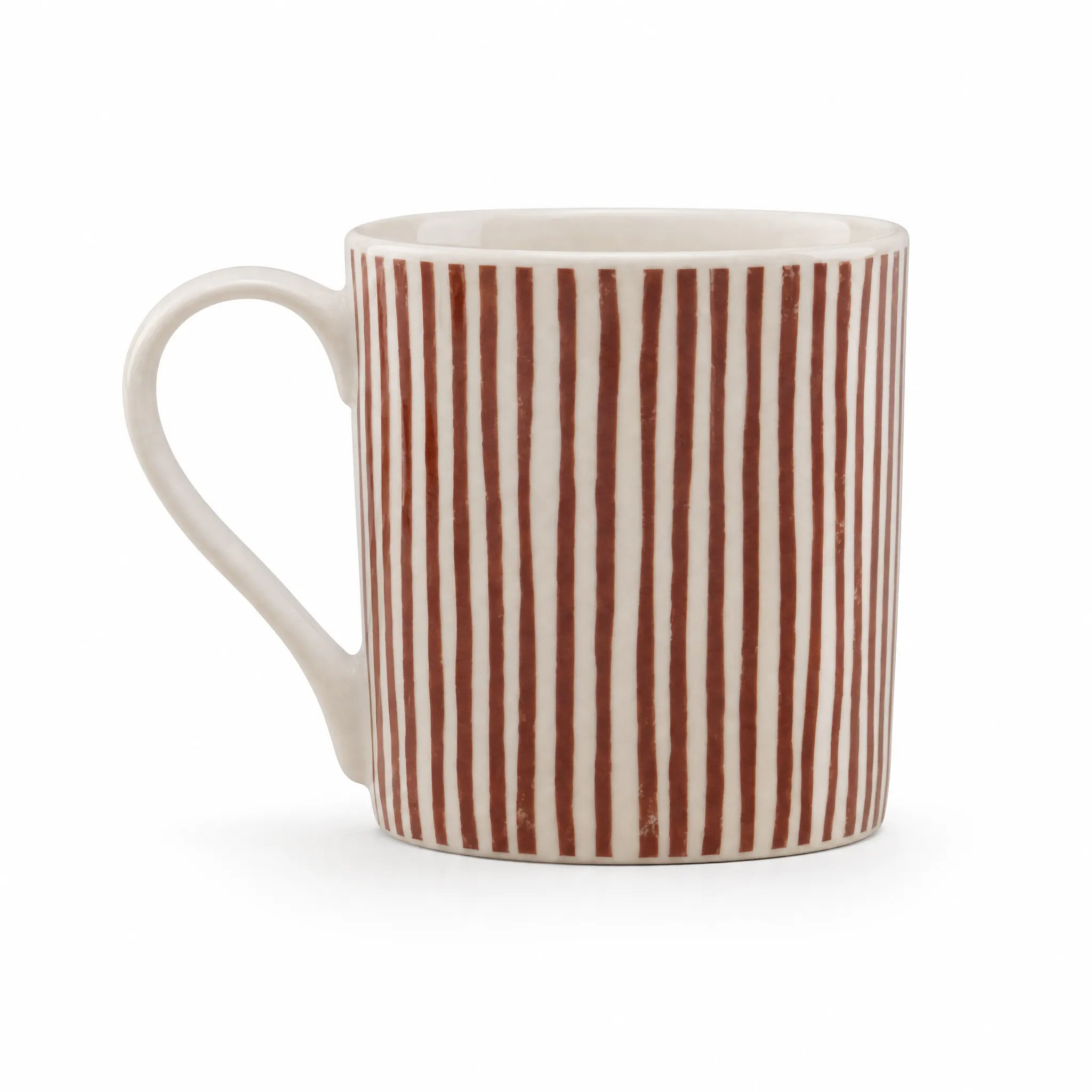 Sam Wilson Pink Striped Large Mug