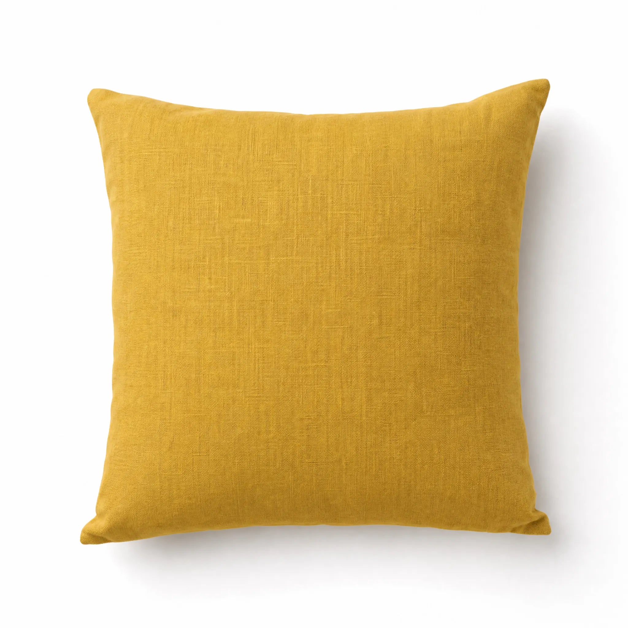 Sam Wilson Saffron Fine Linen Square Cushion