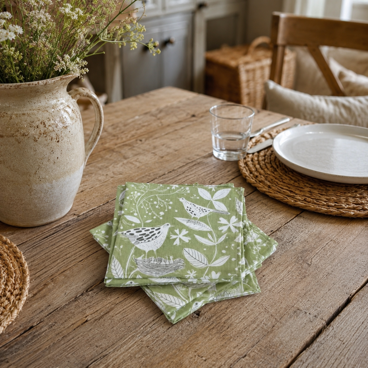 Sam Wilson Hedgerow Napkins Set of 4 - Main
