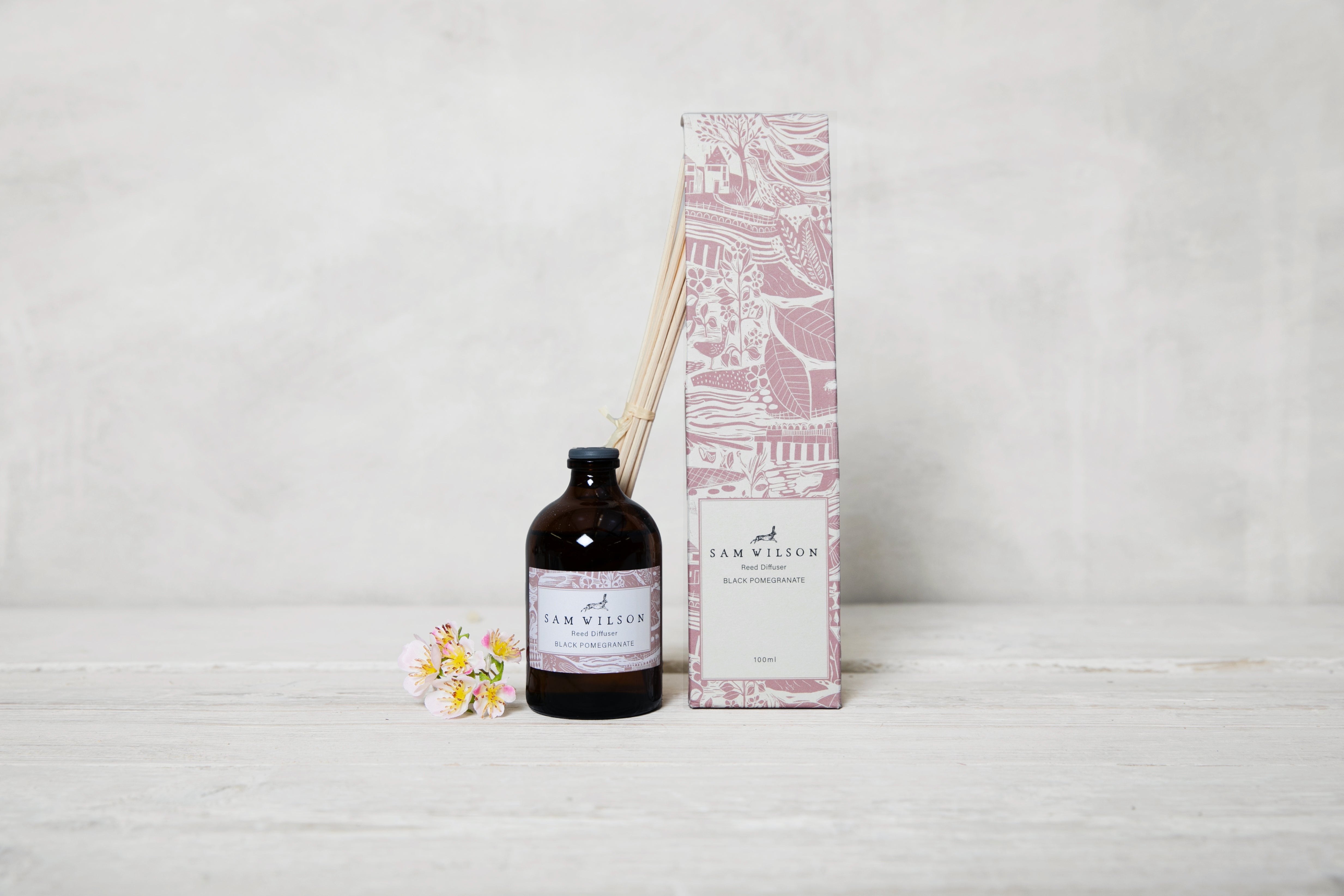 Sam Wilson Black Pomegranate Reed Diffuser