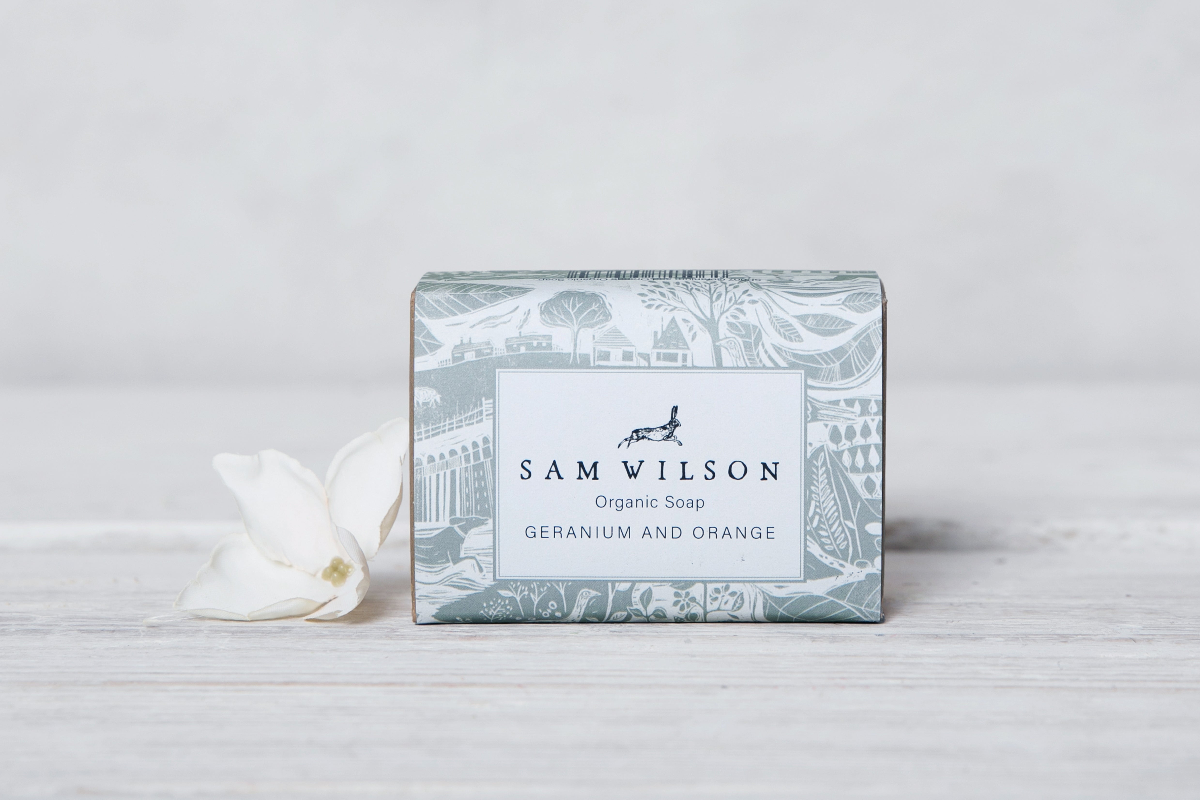 Sam Wilson Geranium and Orange Organic Soap