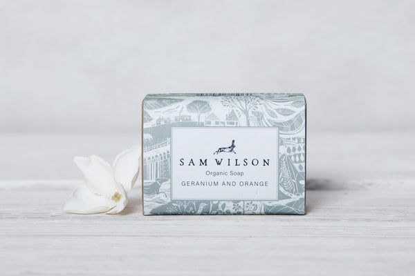 Sam Wilson Geranium and Orange Organic Soap